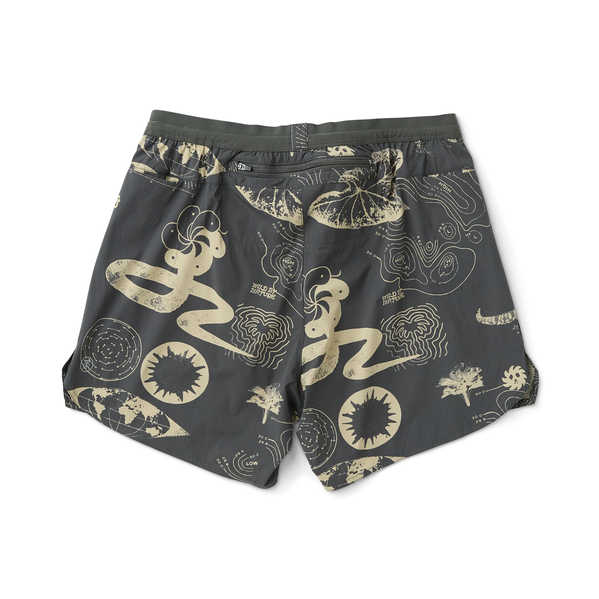 Alta 5" Shorts - Charcoal - Image 3