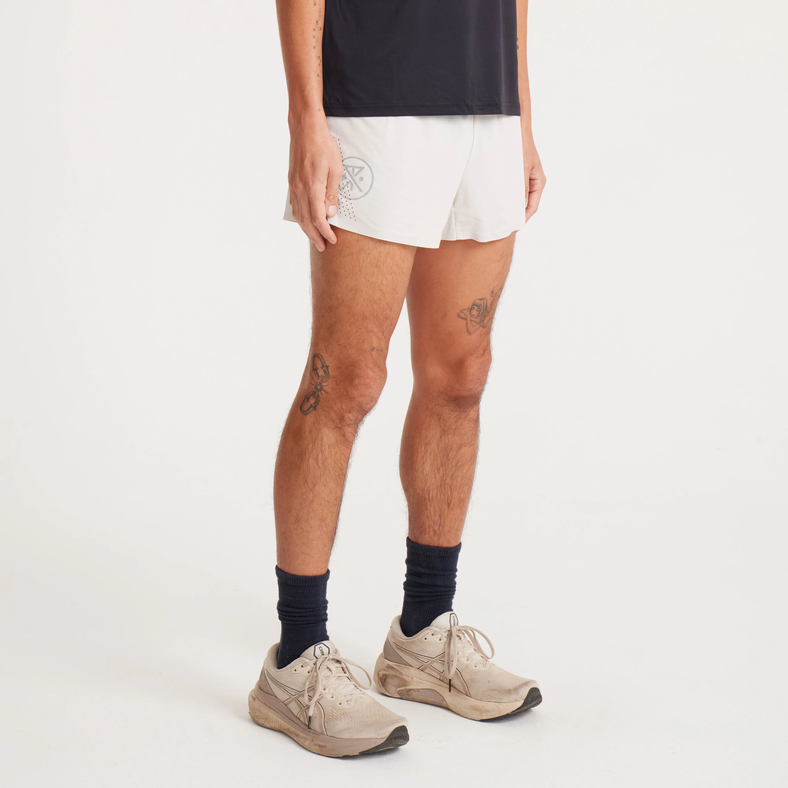 Alta Elite 3.5" Shorts - Moonstone - Image 3