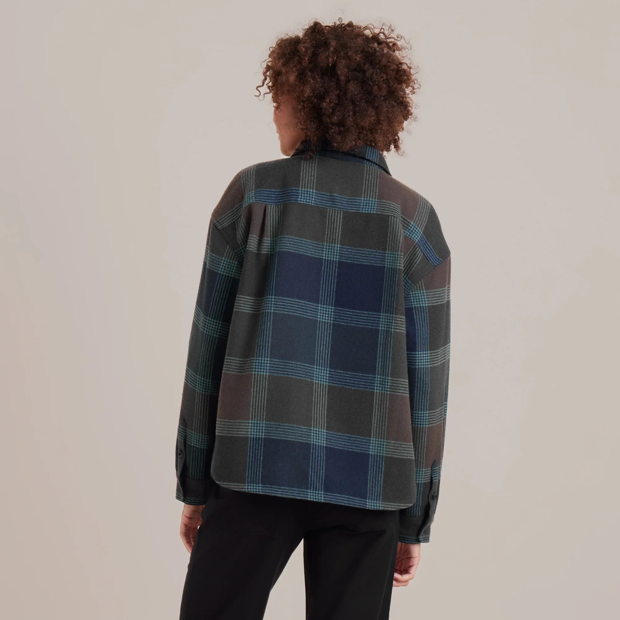 Amberley Flannel - Deep Navy - Image 4