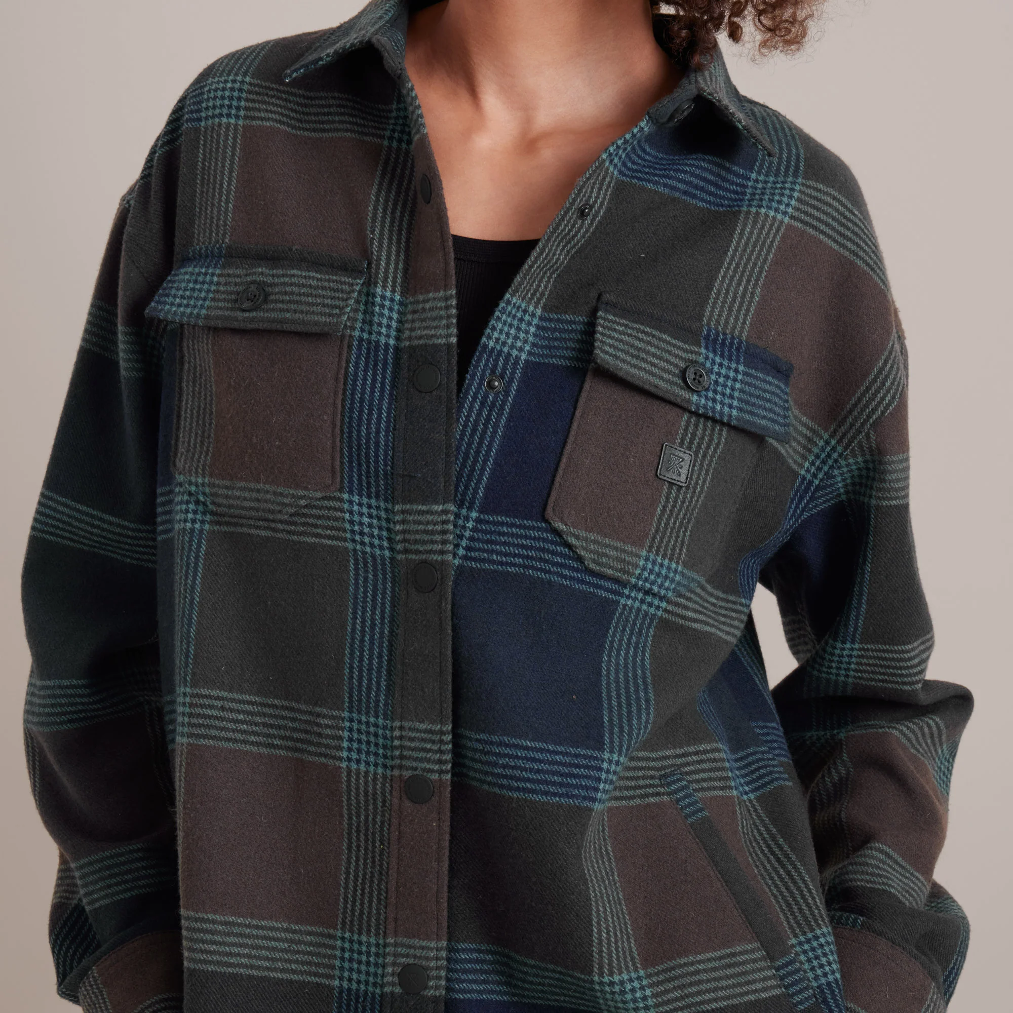 Amberley Flannel - Deep Navy - Image 7