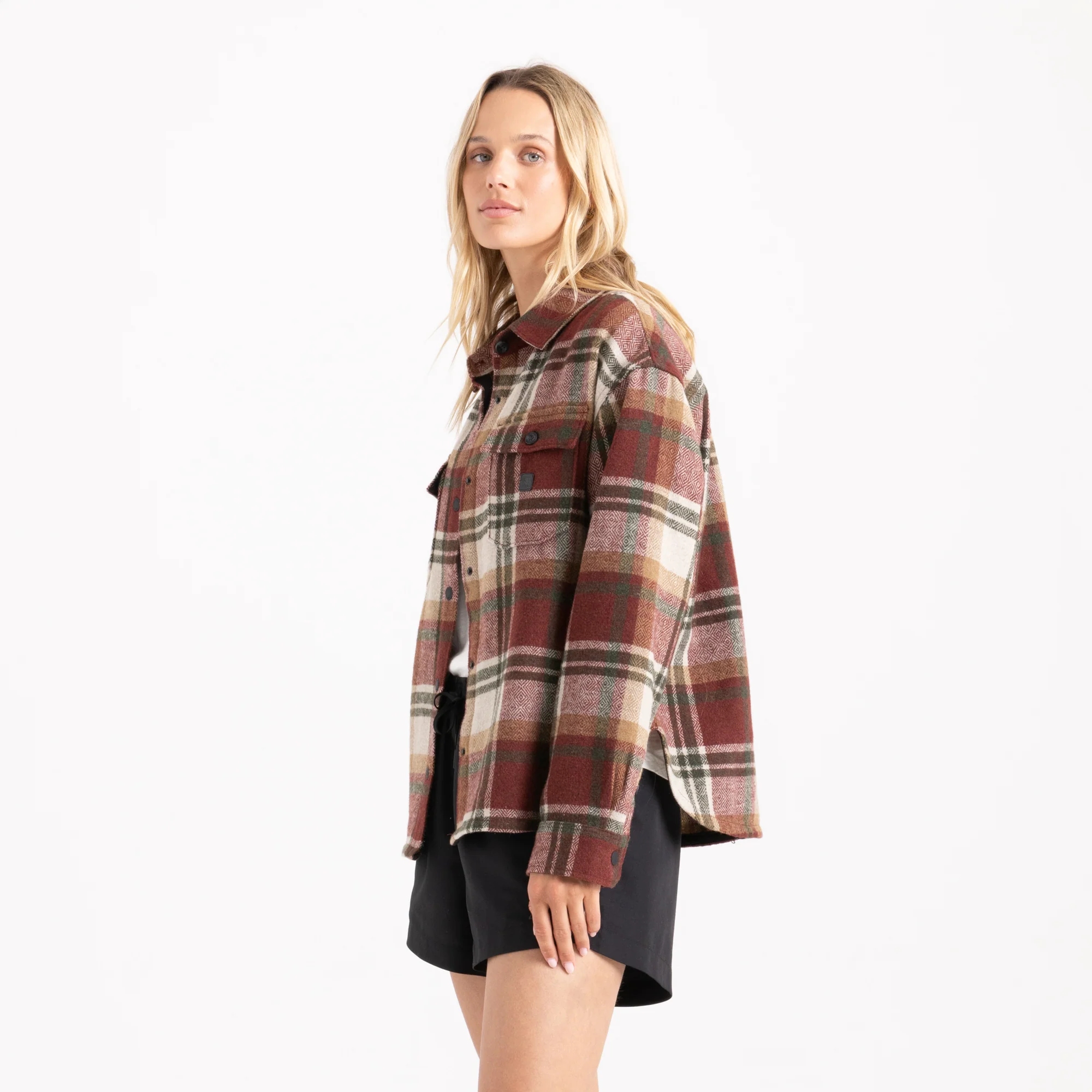Amberley Flannel - Sangria - Image 3