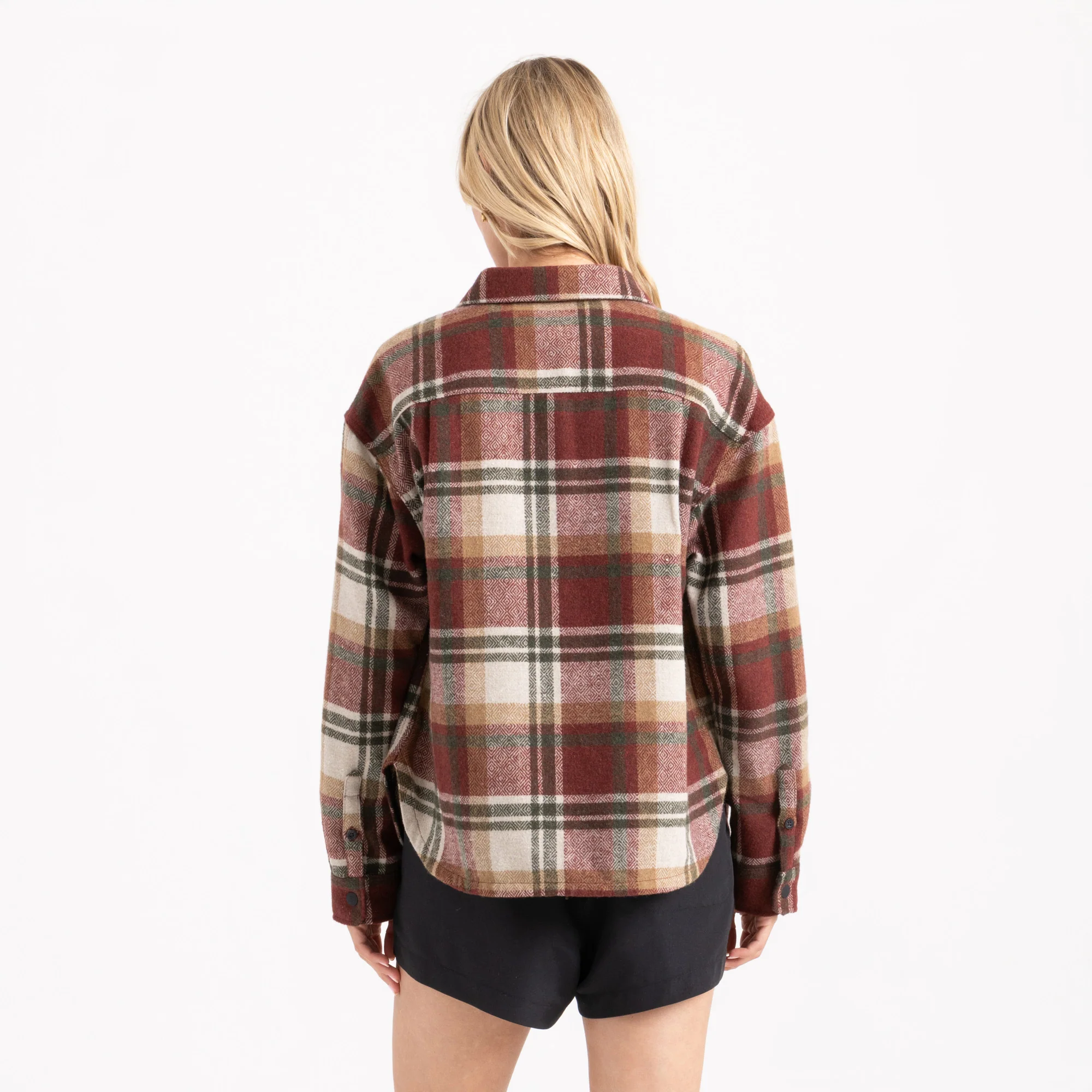 Amberley Flannel - Sangria - Image 6