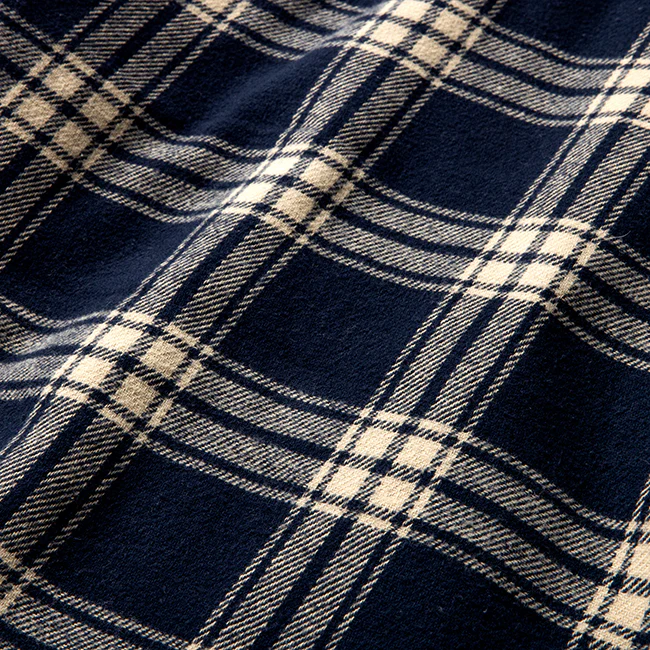 Backwoods Overshirt Jacket Flannel - Navy - Image 14