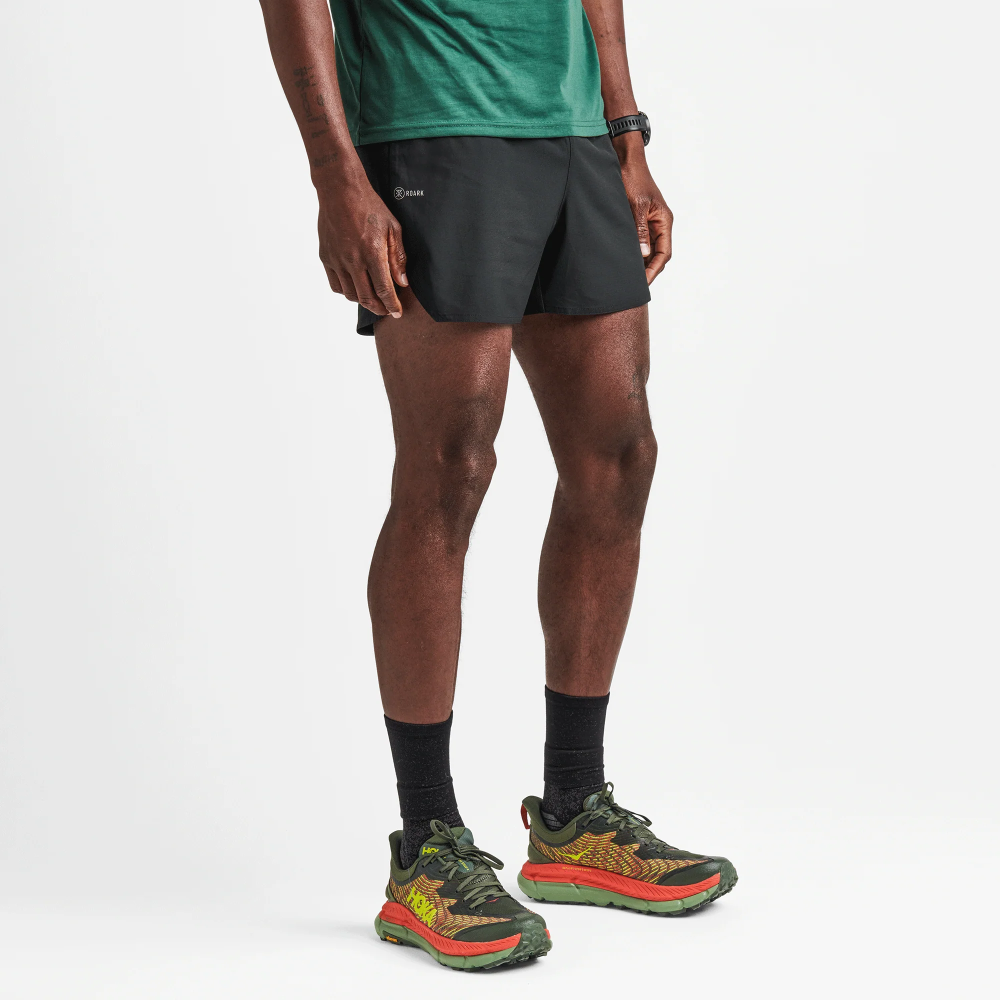 Baja 5" Shorts - Black - Image 4