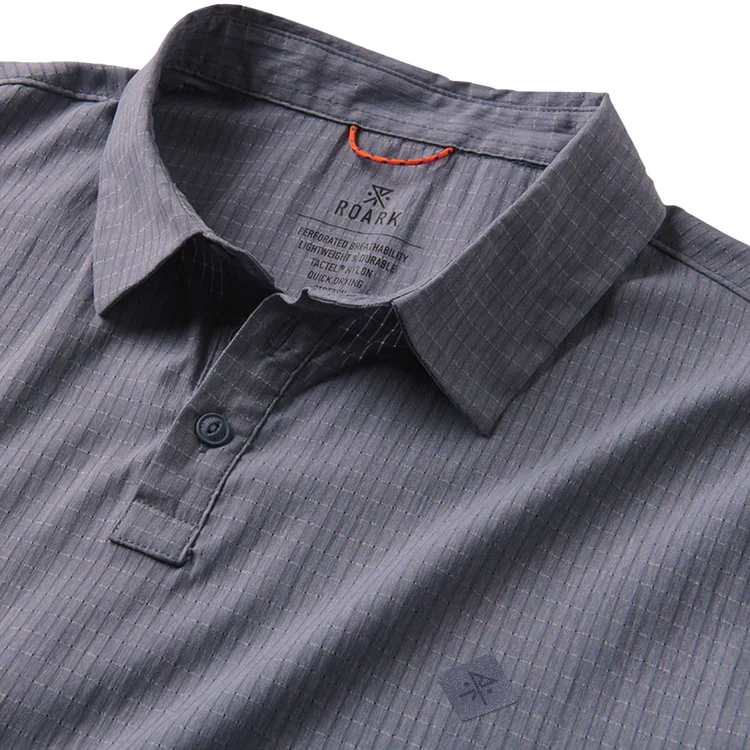 Bless Up Breathable Stretch Polo Shirt - Slate - Image 6
