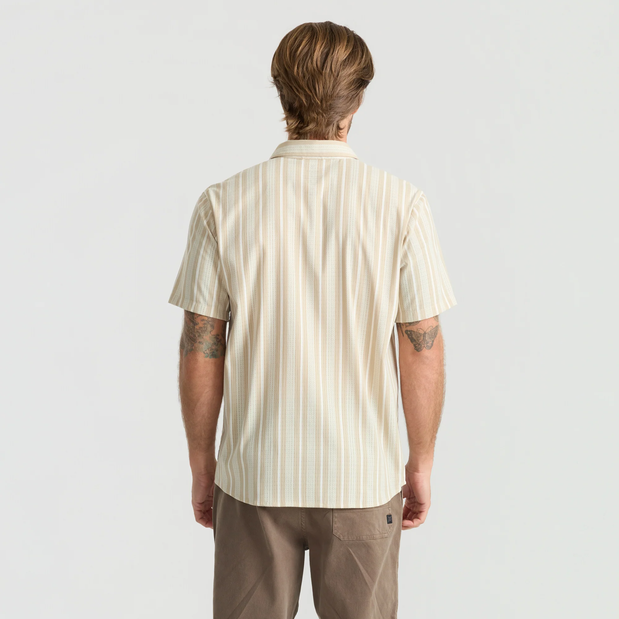 Bless Up Breathable Stretch Shirt - Beige - Image 6