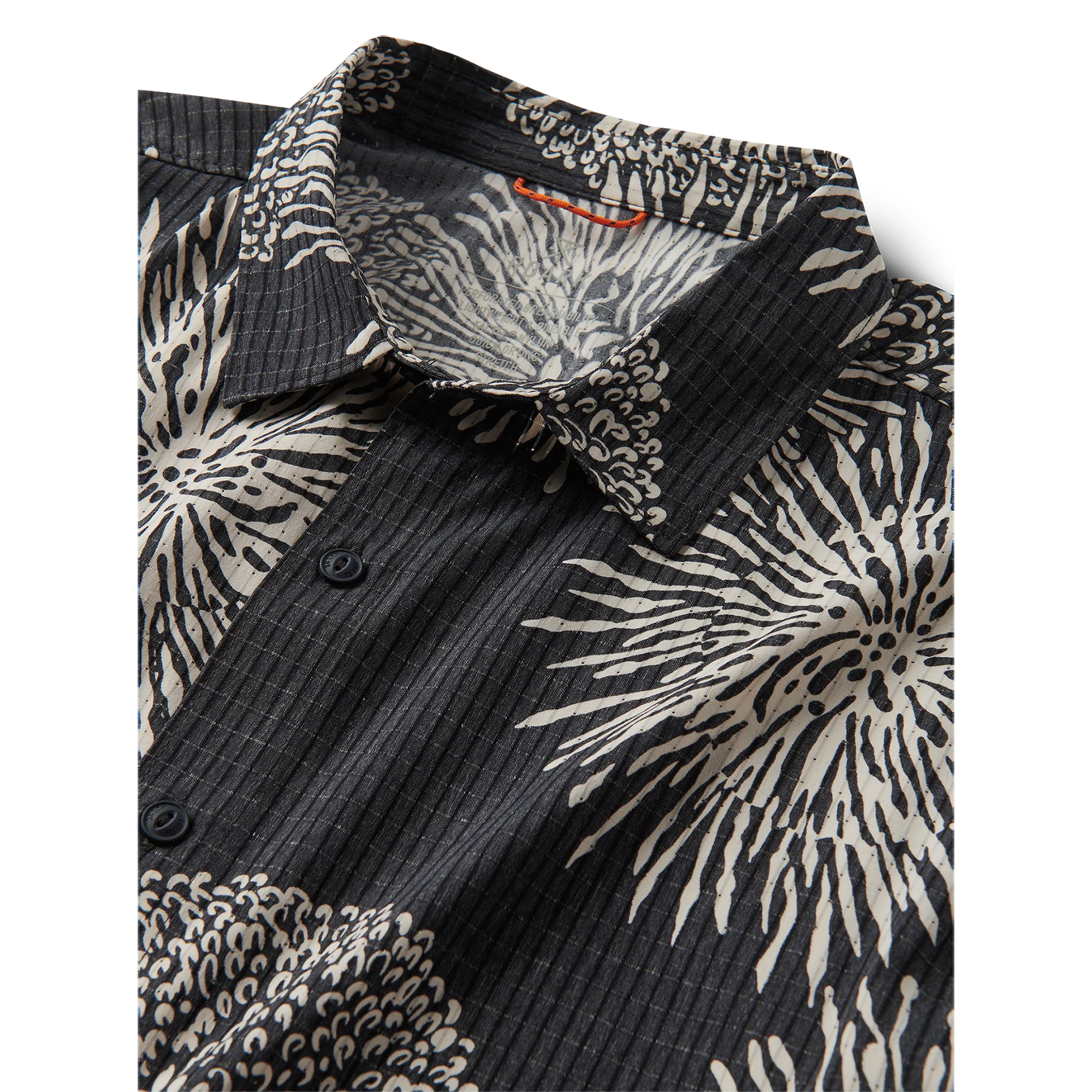Bless Up Breathable Stretch Shirt - Black Floral - Image 8