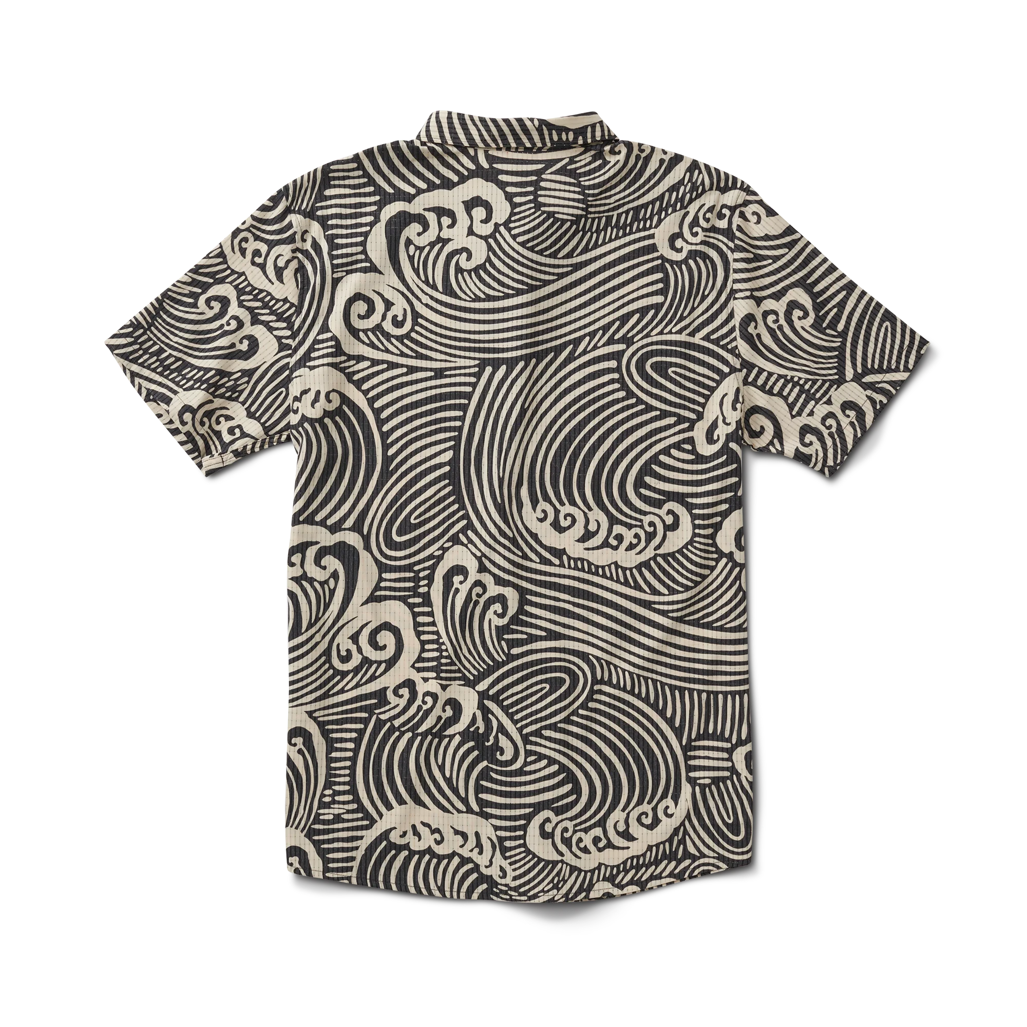 Bless Up Breathable Stretch Shirt - Black Wave - Image 2