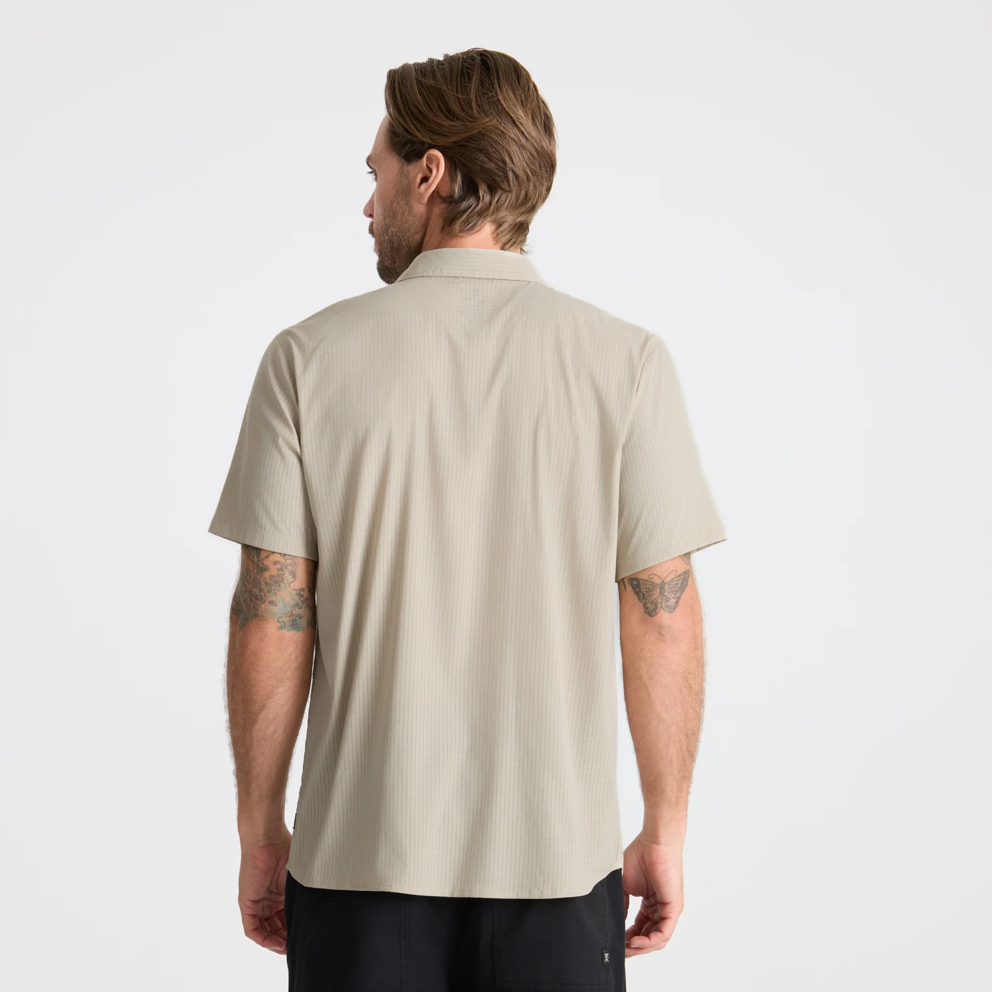 Bless Up Breathable Stretch Shirt - Fossil - Image 5