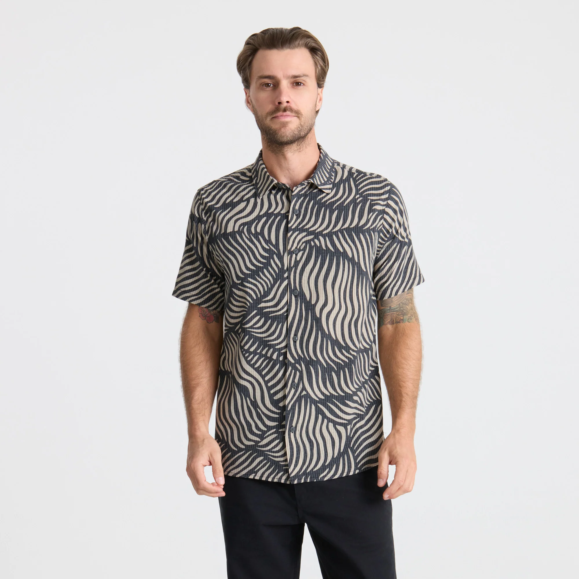 Bless Up Breathable Stretch Shirt - Grey - Image 3