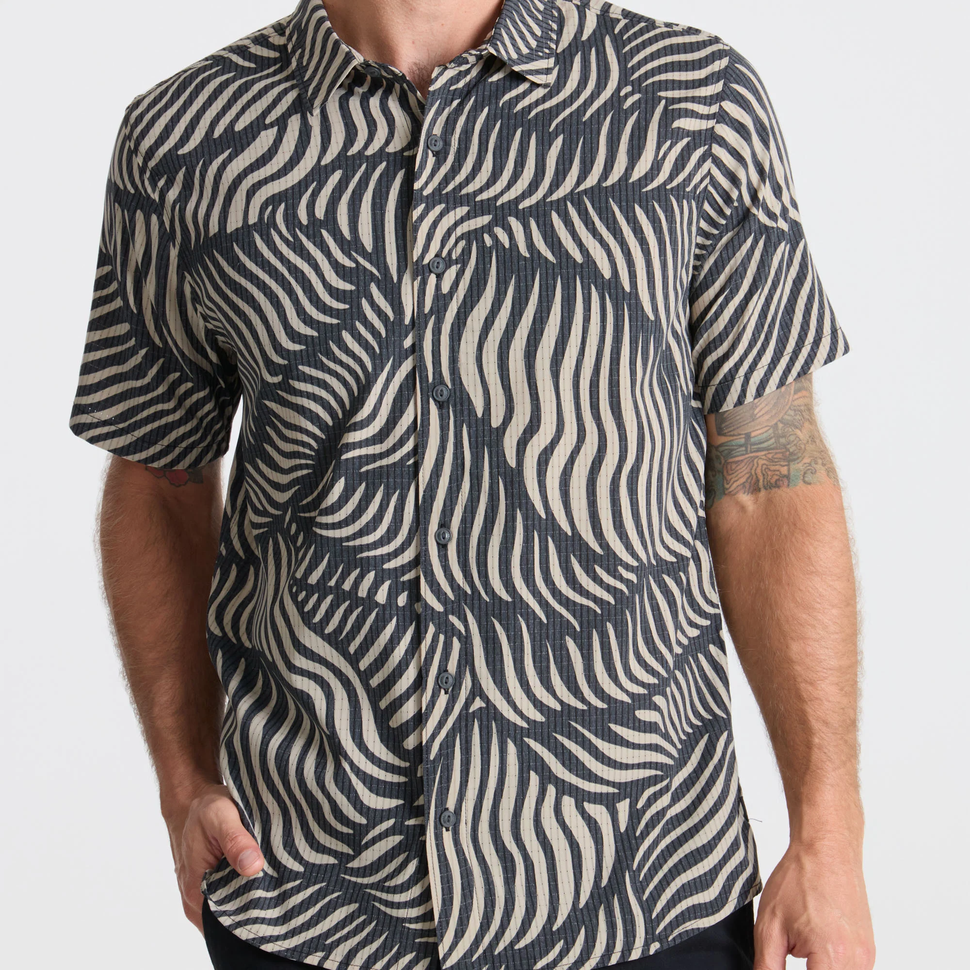 Bless Up Breathable Stretch Shirt - Grey - Image 6