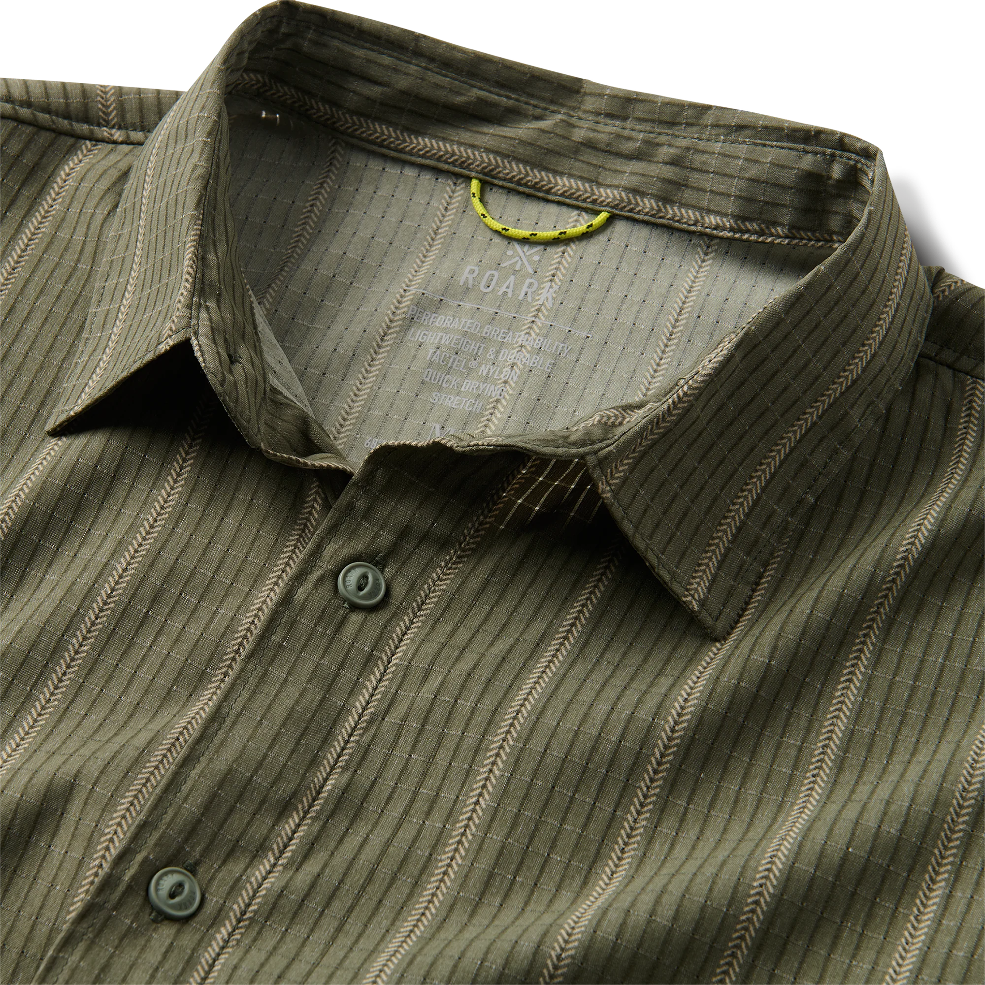 Bless Up Breathable Stretch Shirt - Military Stripes - Image 5