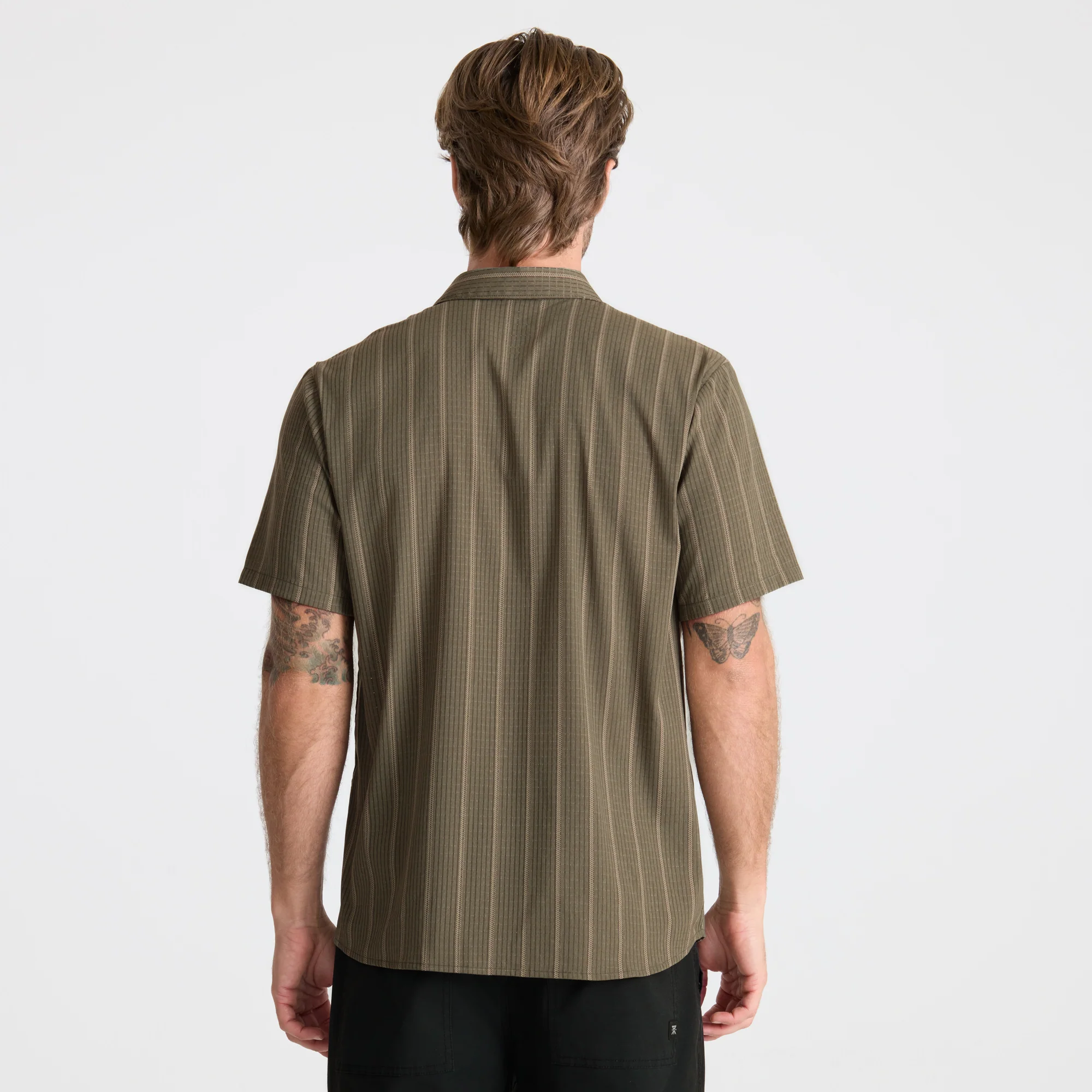 Bless Up Breathable Stretch Shirt - Military Stripes - Image 7