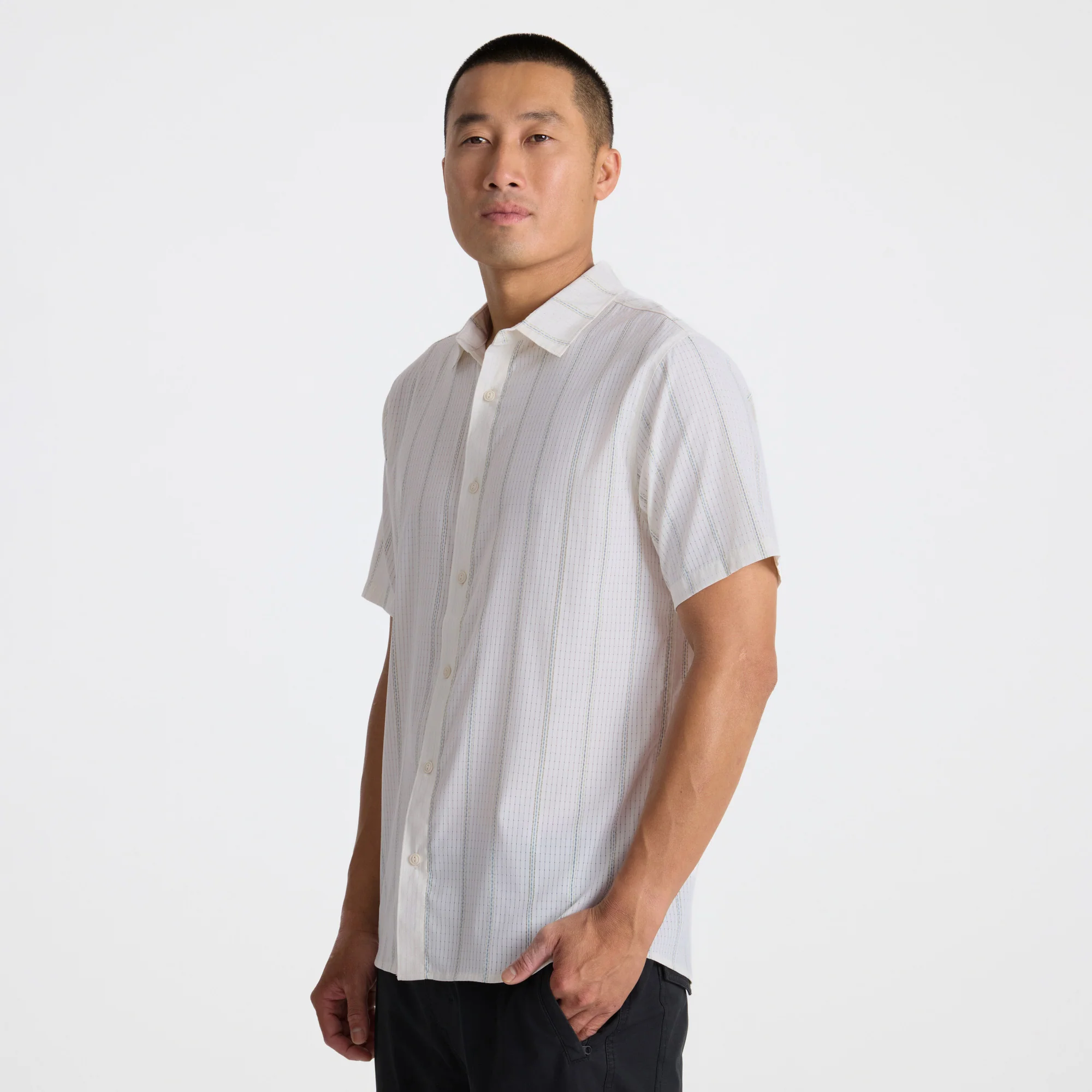 Bless Up Breathable Stretch Shirt - Unbleached - Image 3