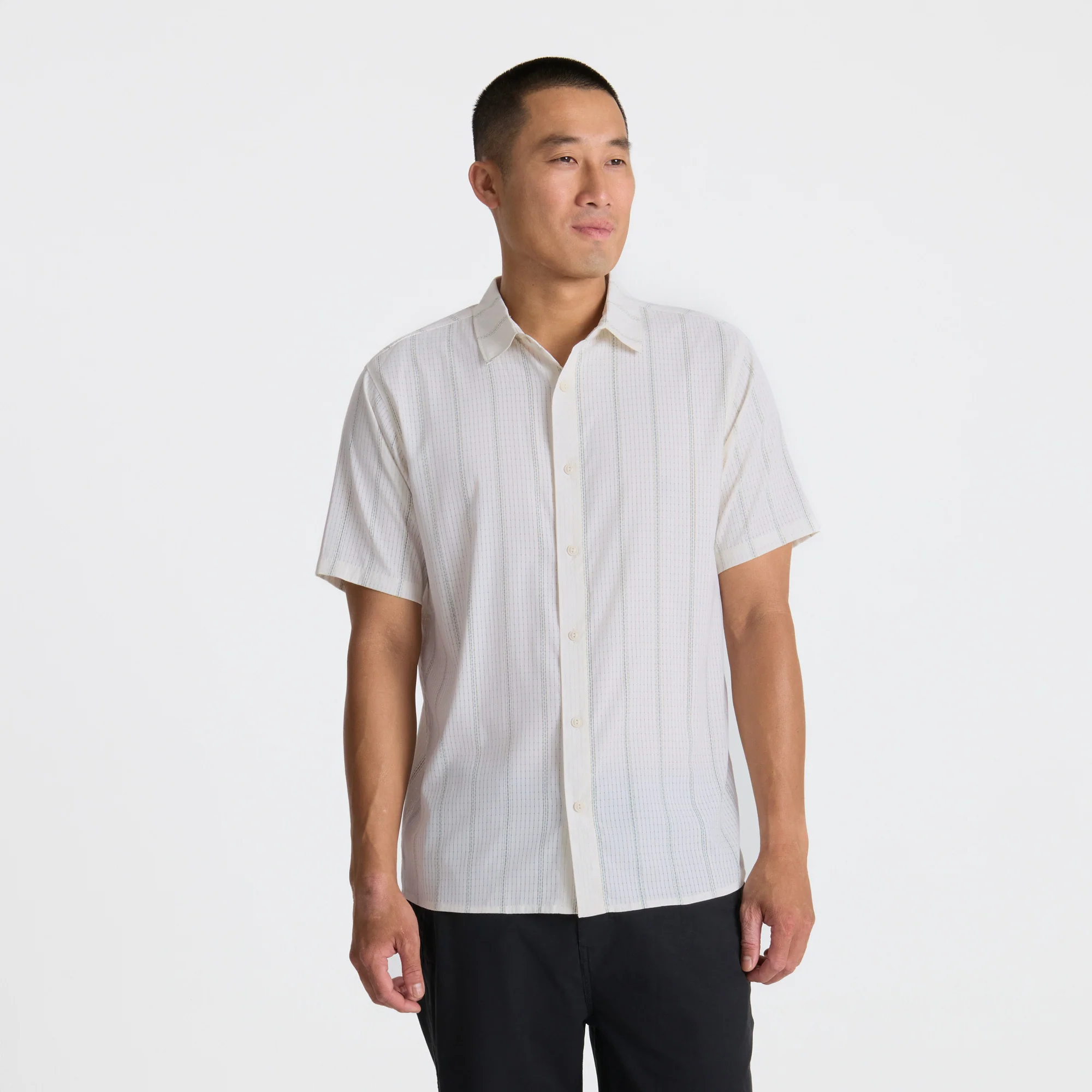 Bless Up Breathable Stretch Shirt - Unbleached - Image 4