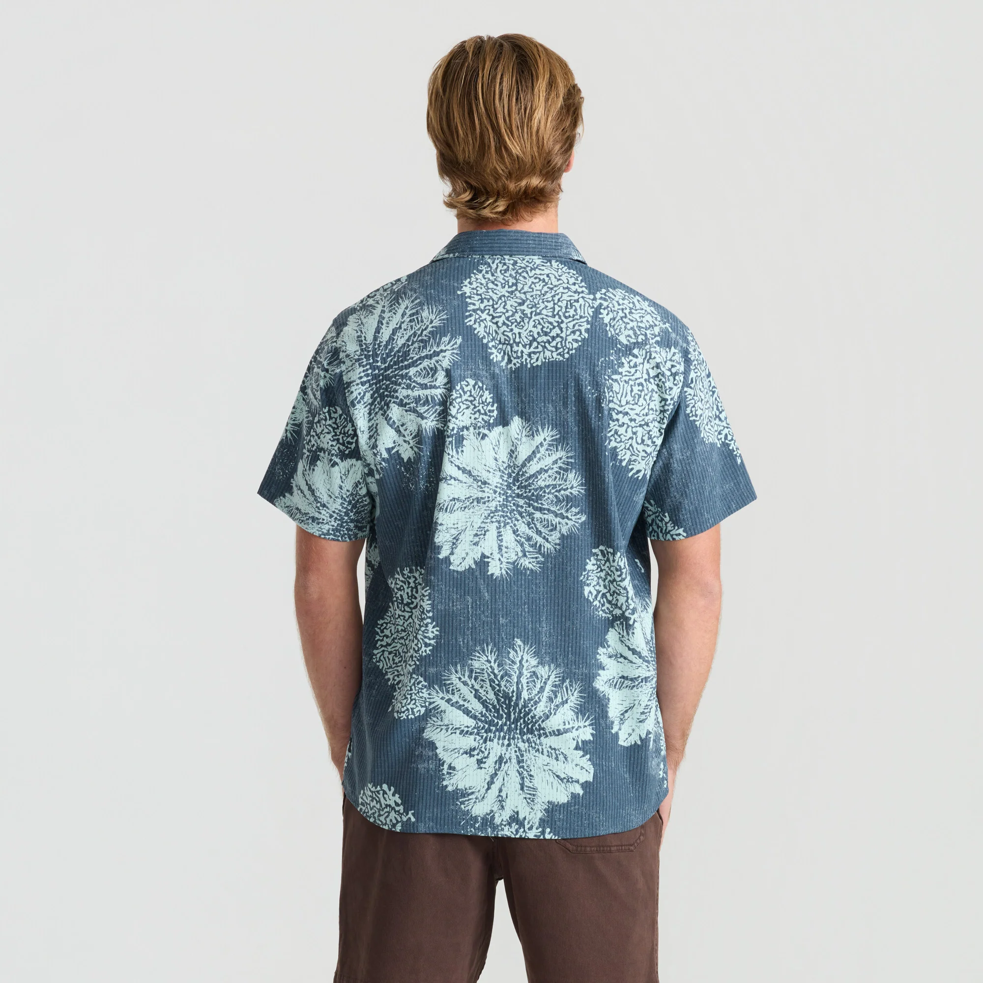 Bless Up Breathable Stretch Shirt - Navy Pukpulko - Image 6