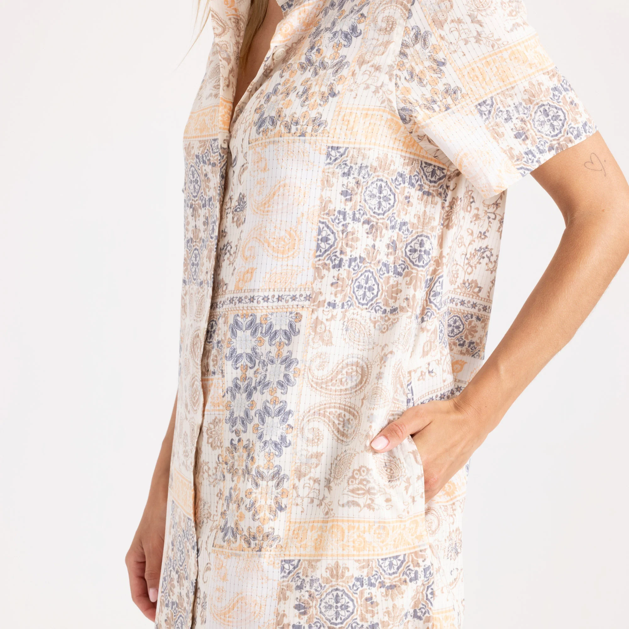 Bless Up Dress - Eggshell - Image 8