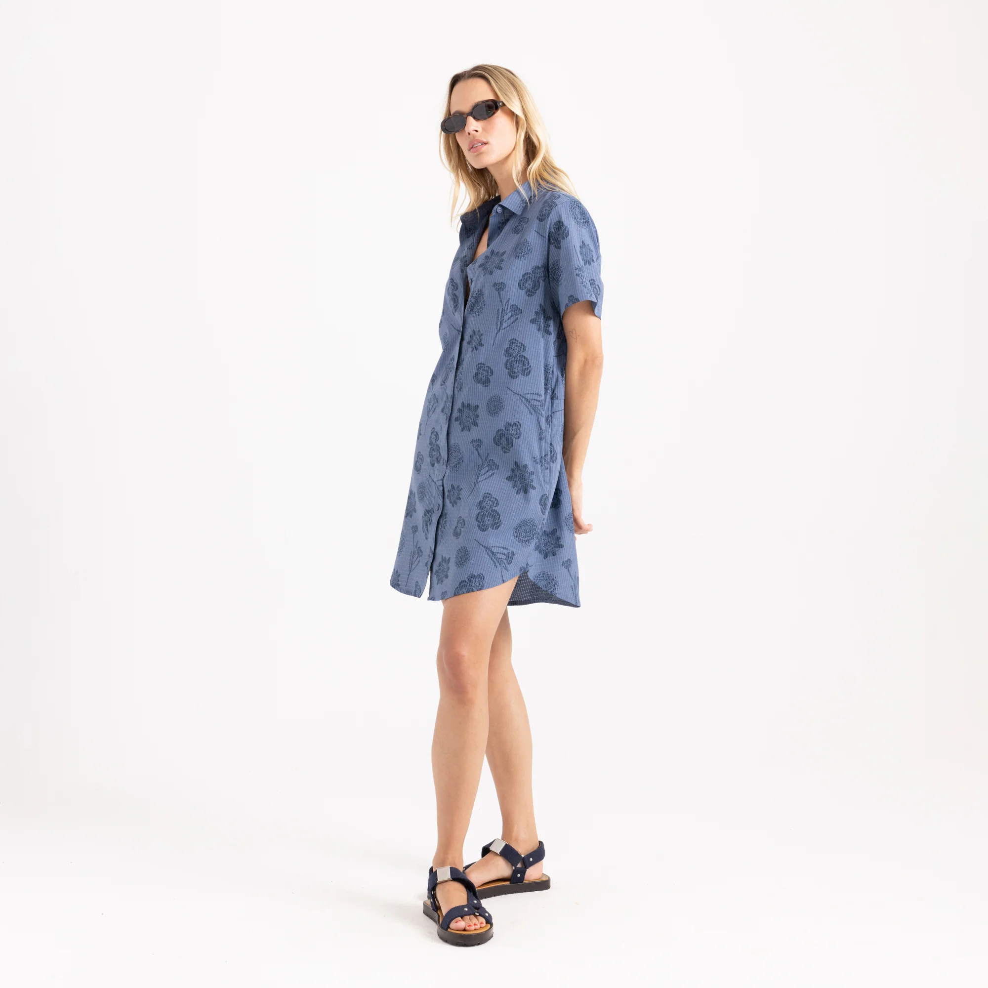Bless Up Dress - Washed Indigo - Image 2