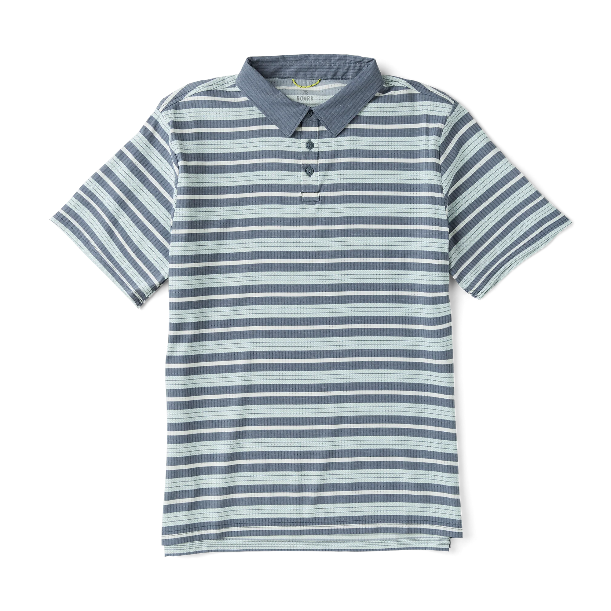 Bless Up Polo Button Up Shirt - Neptune