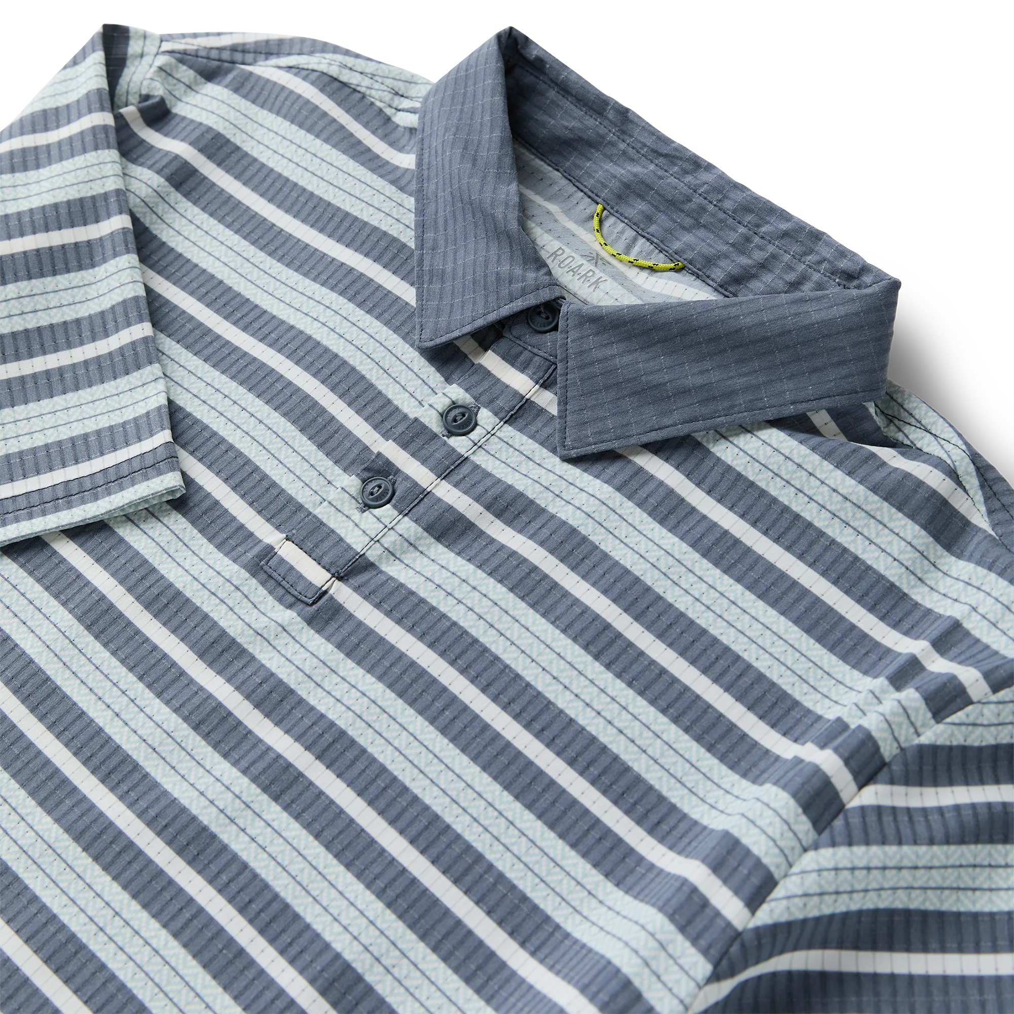 Bless Up Polo Button Up Shirt - Neptune - Image 8