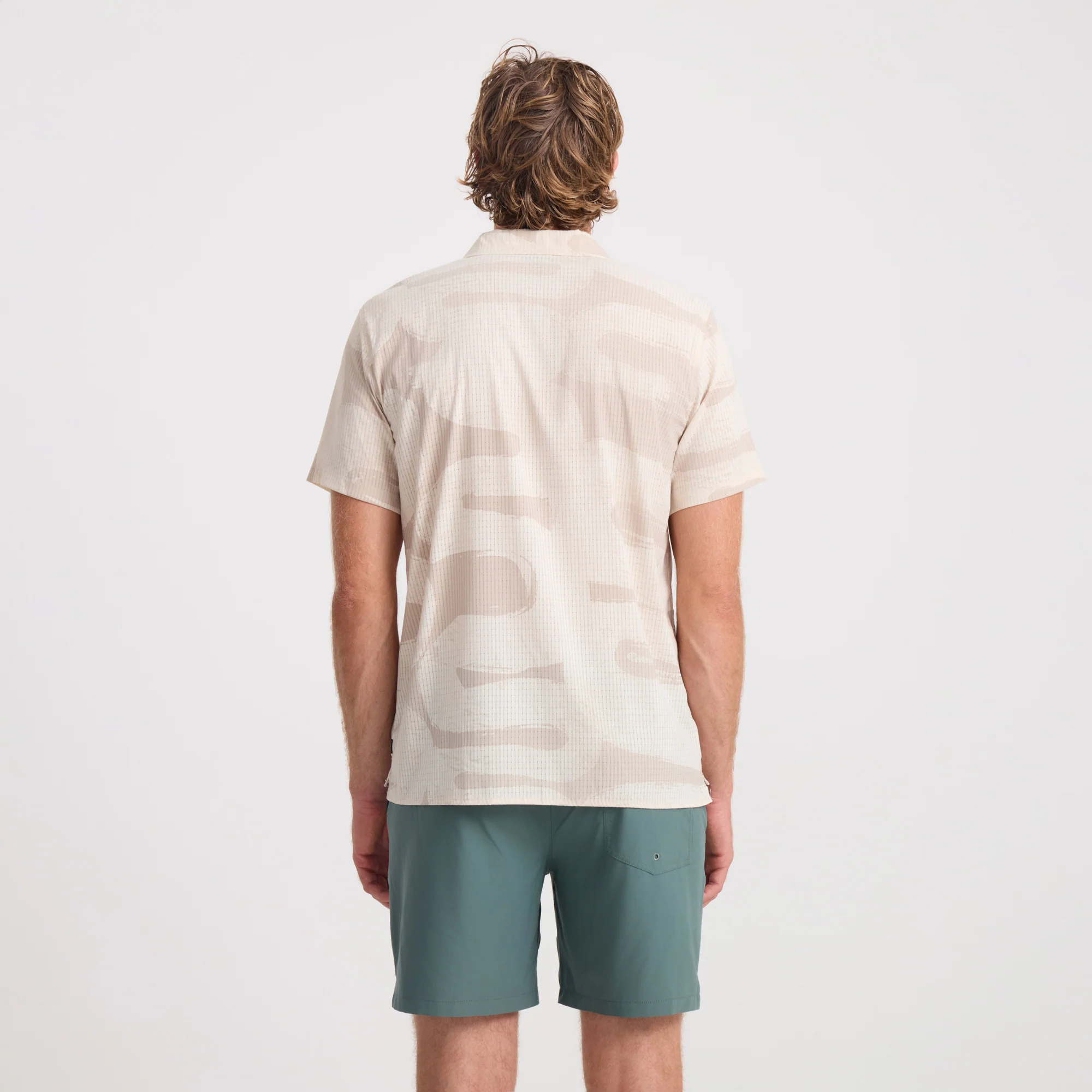 Bless Up Trail Button Up Shirt - Fossil - Image 4