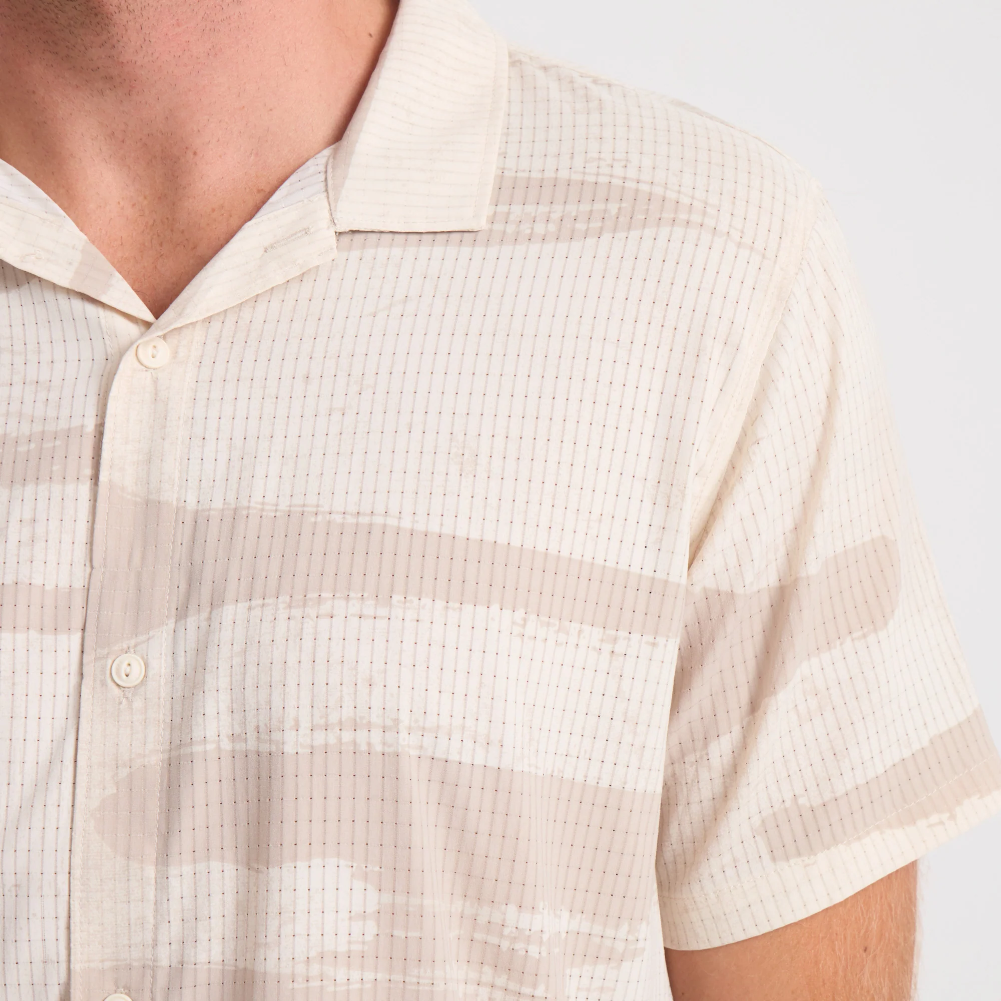 Bless Up Trail Button Up Shirt - Fossil - Image 5