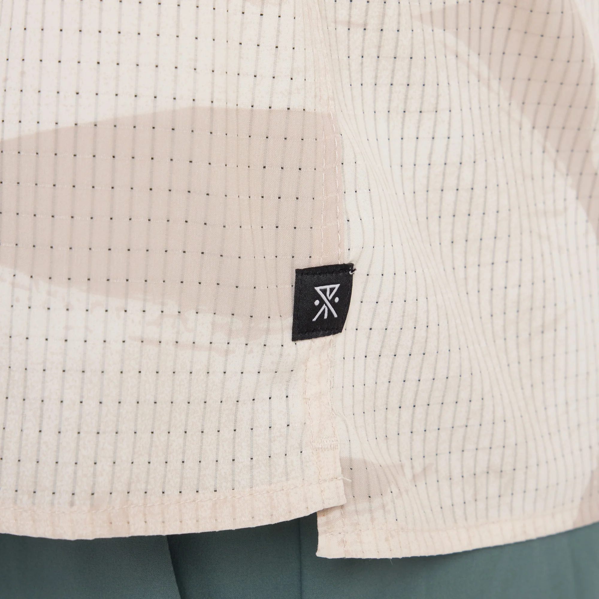 Bless Up Trail Button Up Shirt - Fossil - Image 6