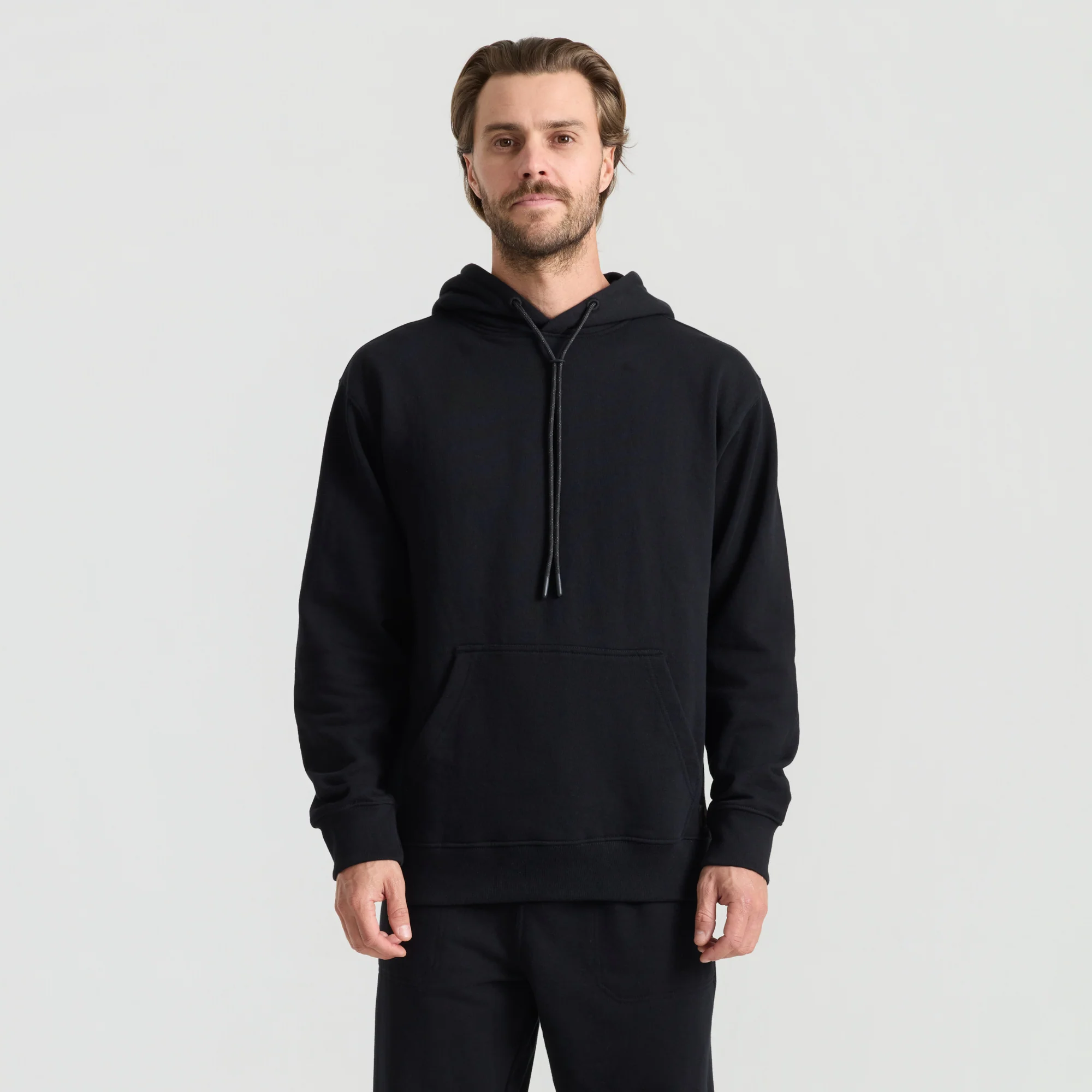 Bolo Fleece Hoodie - Black - Image 3