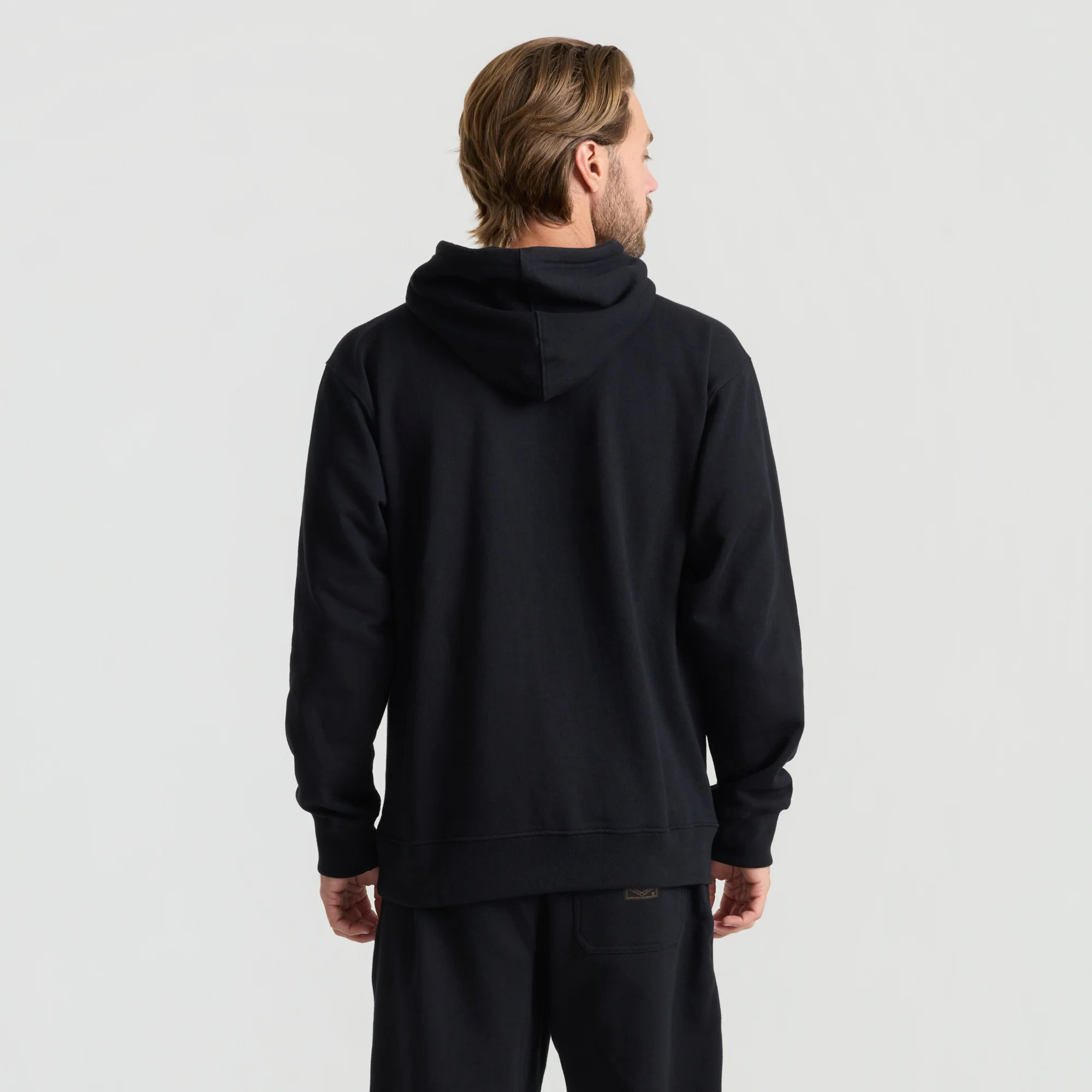 Bolo Fleece Hoodie - Black - Image 4