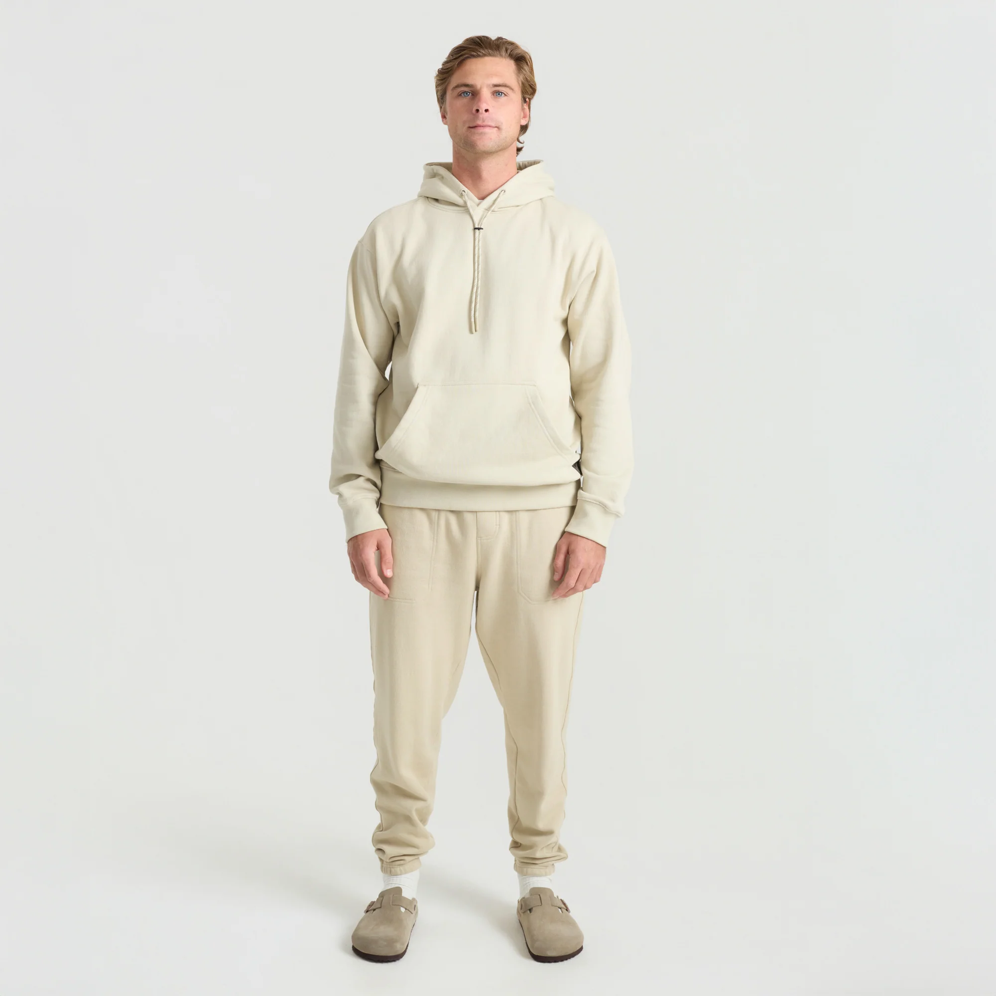 Bolo Fleece Hoodie - Fossil - Image 3