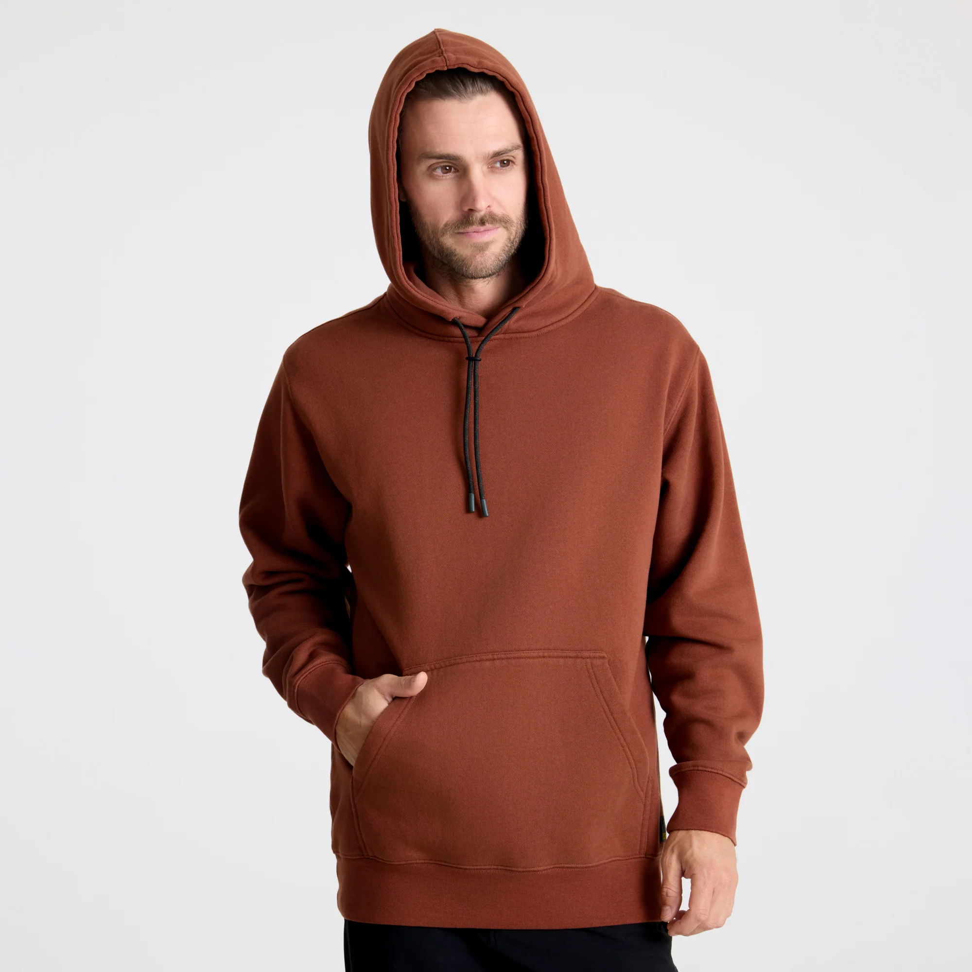Bolo Fleece Hoodie - Red Clay - Image 6