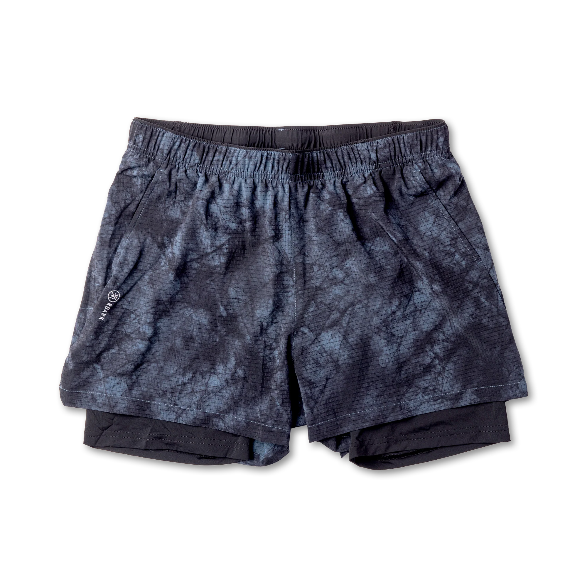 Bommer 3.5" Shorts - Navy Tie Dye
