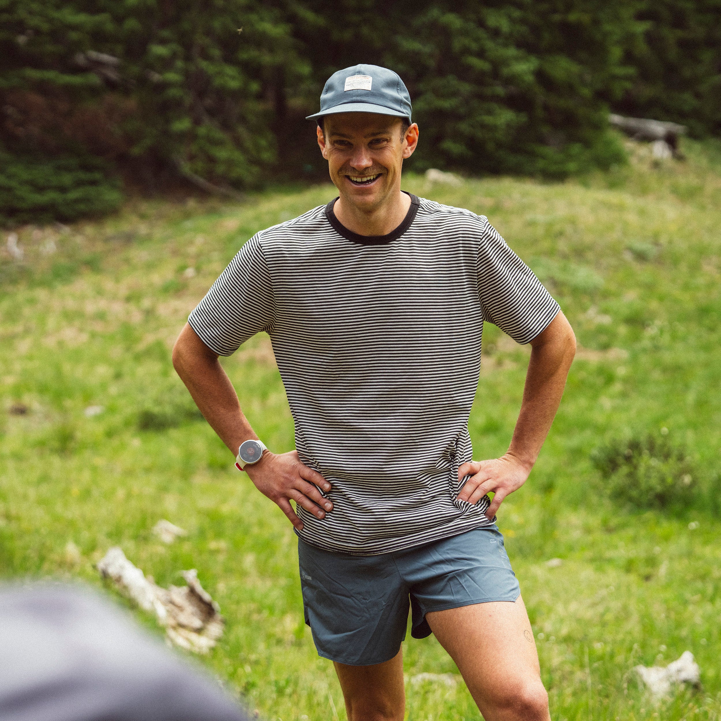 Borrego Short Sleeve Active Tee - Stripe - Image 3