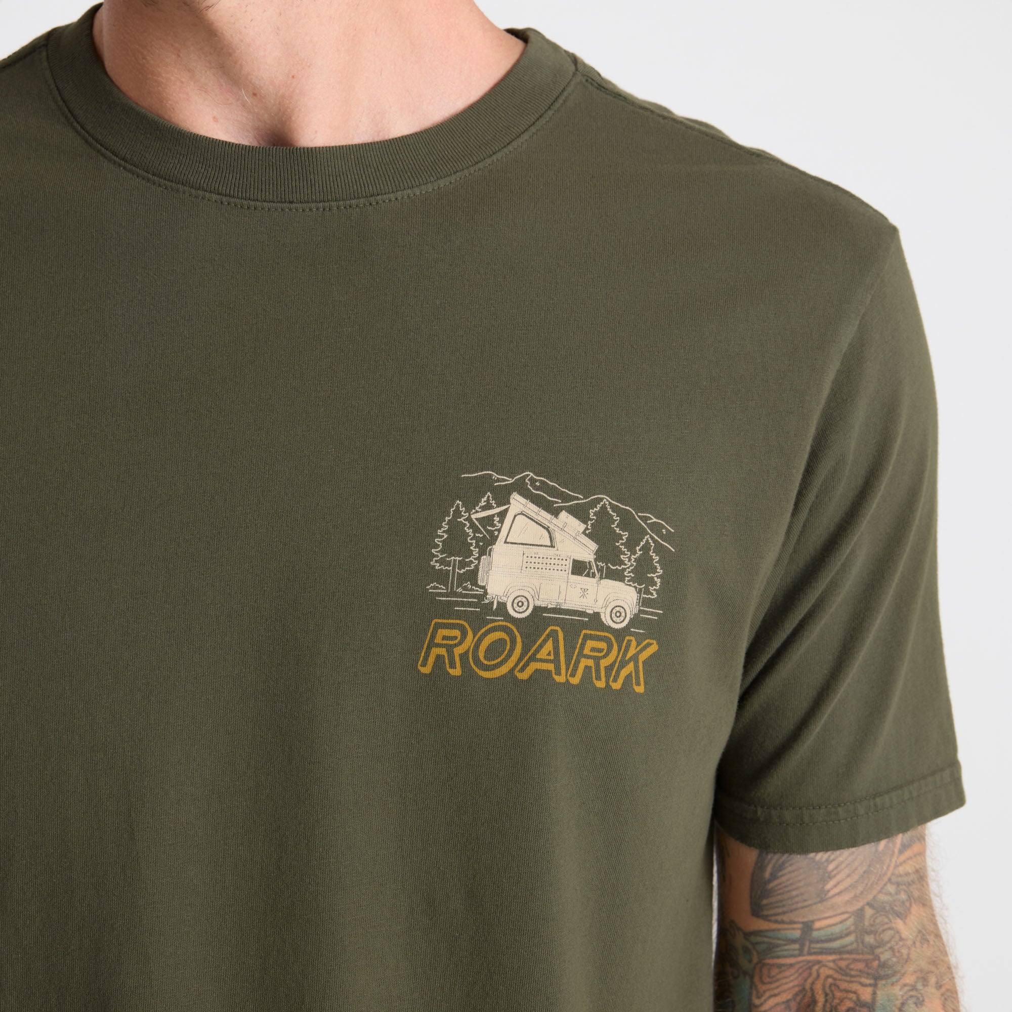 Camper Premium Tee - Military - Image 5