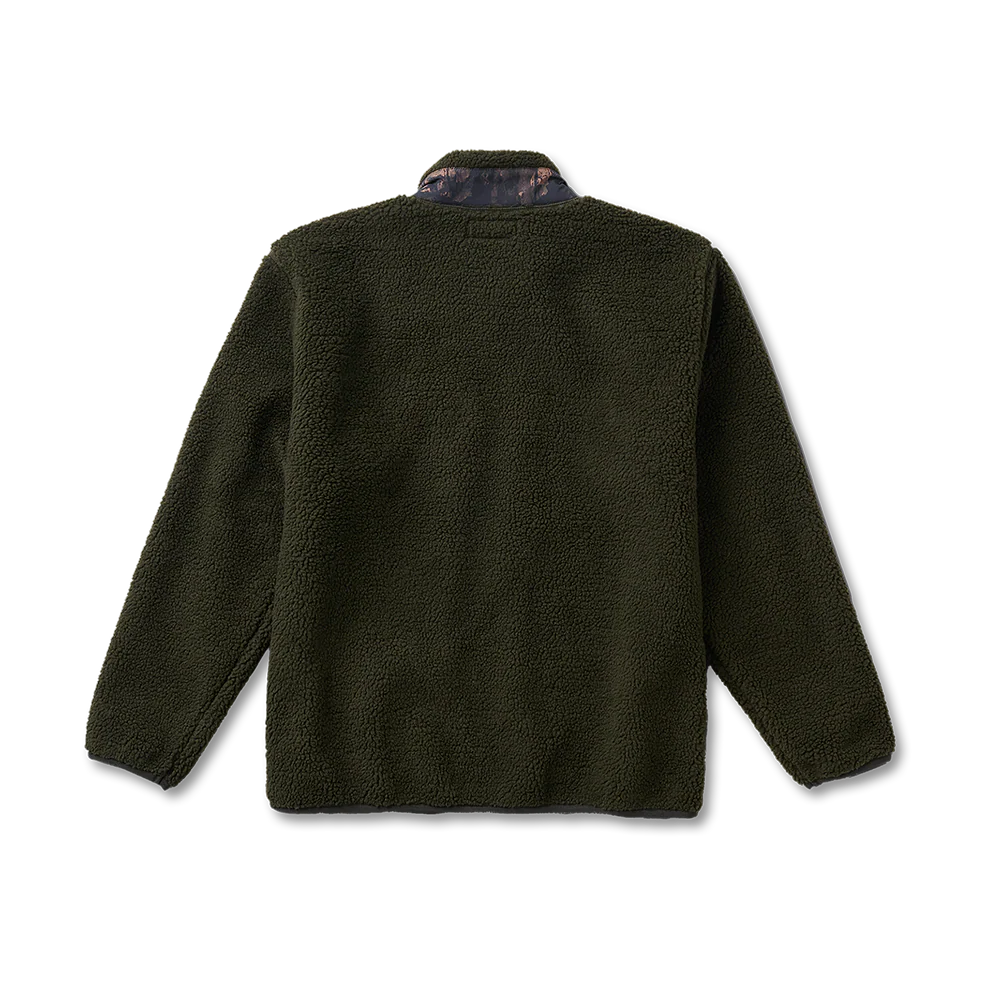 Campover Fleece Zip Jacket - Dark Military - Image 7