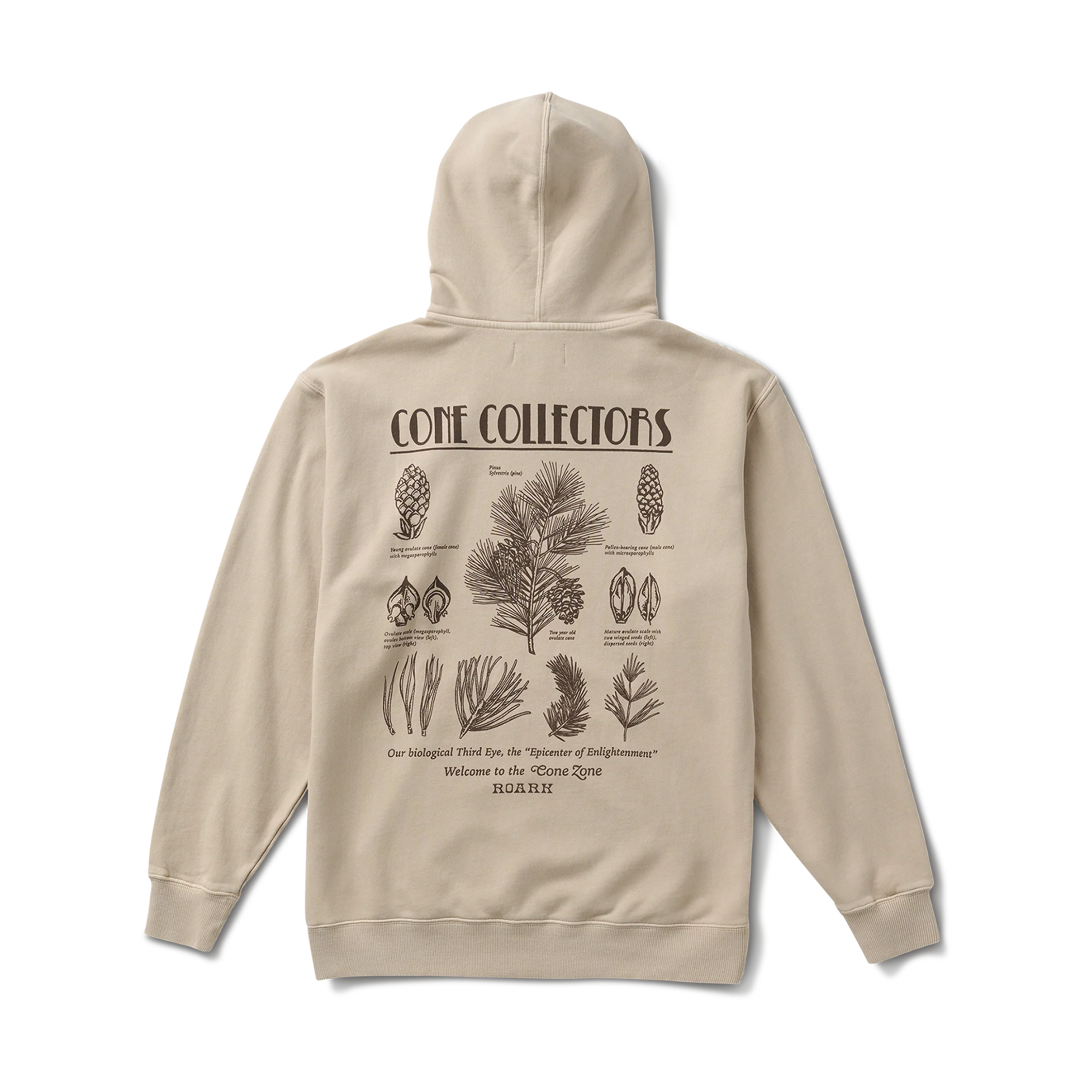 Cone Collectors Fleece - Fossil