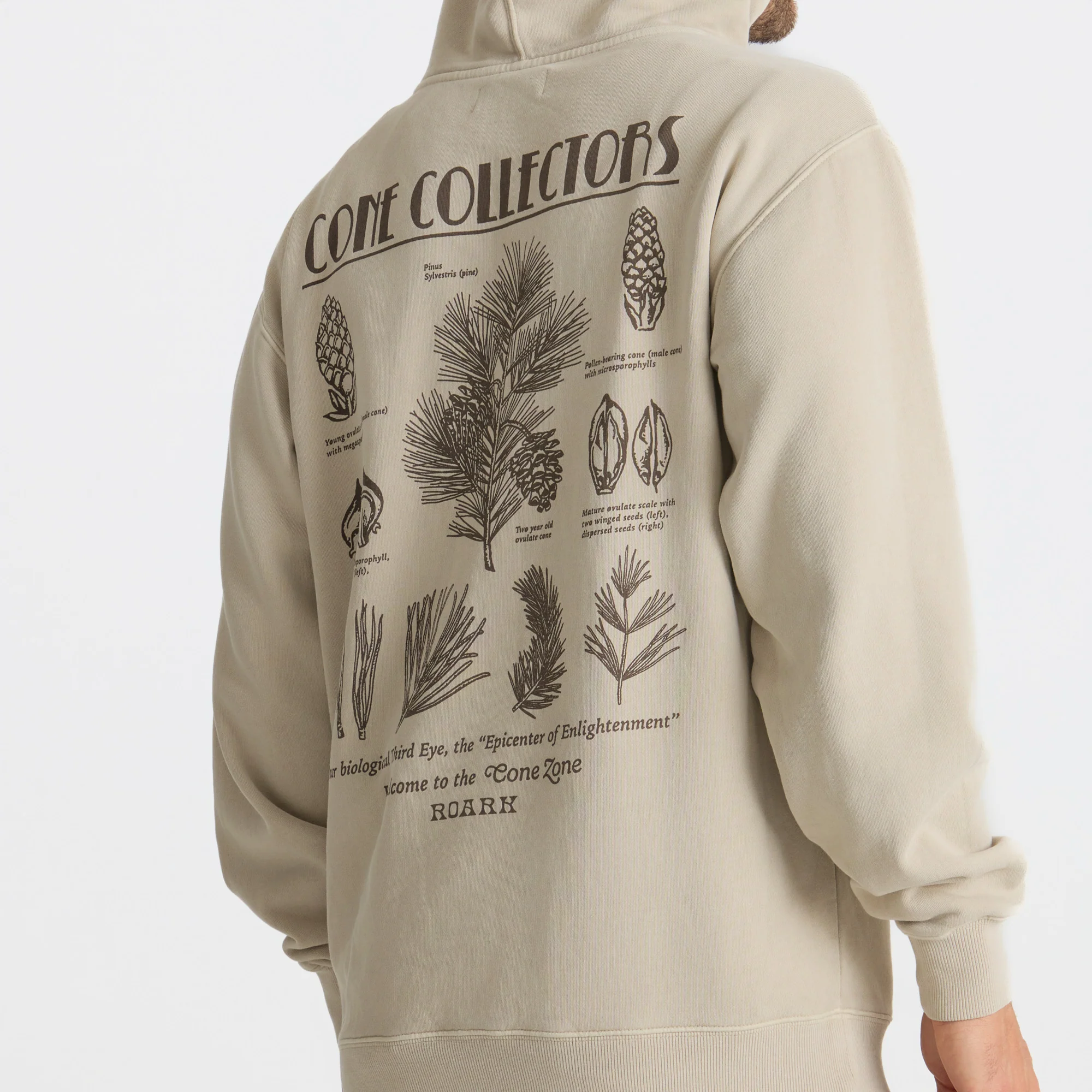Cone Collectors Fleece - Fossil - Image 7