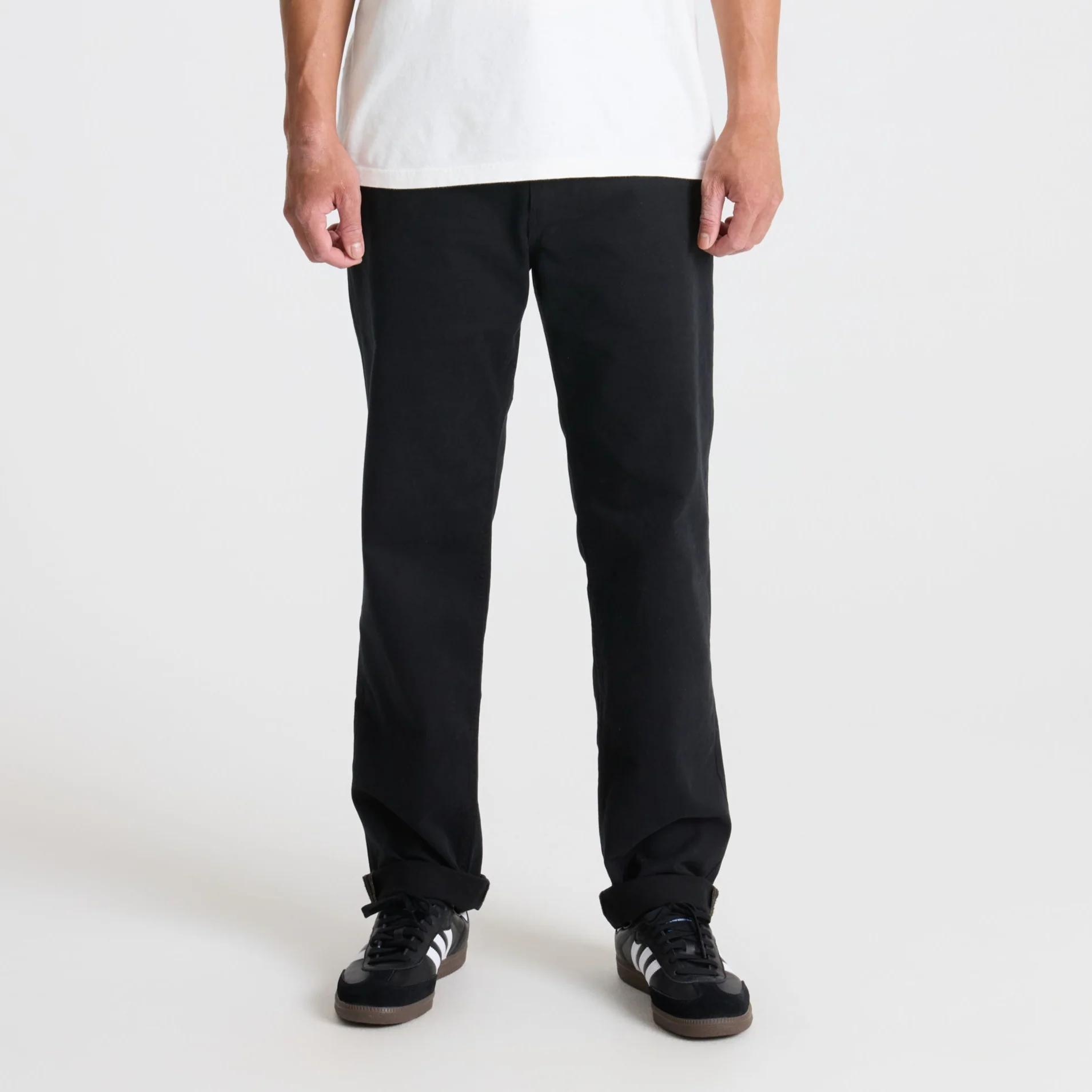 Crossroads Chino Pants - Black - Image 2