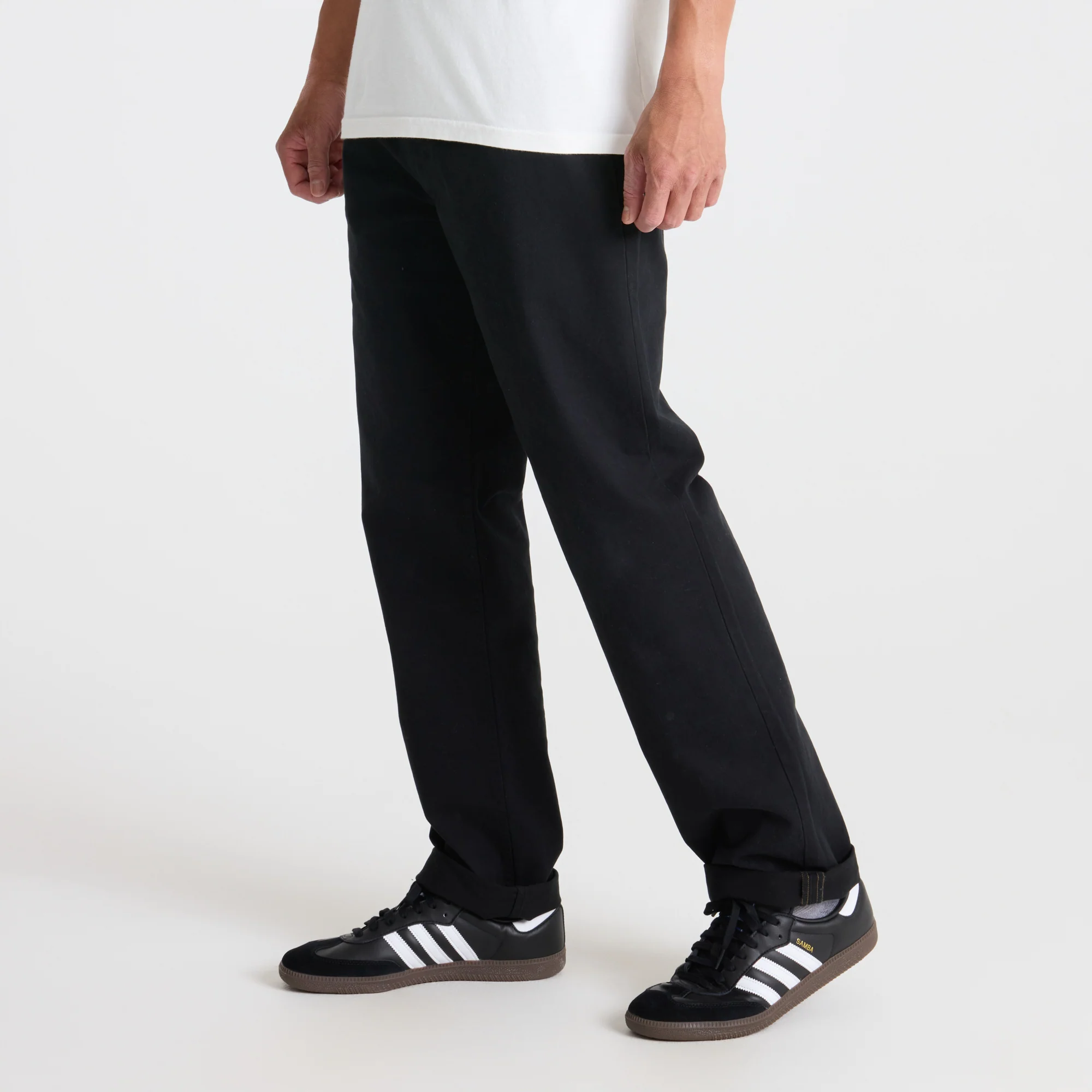 Crossroads Chino Pants - Black - Image 3