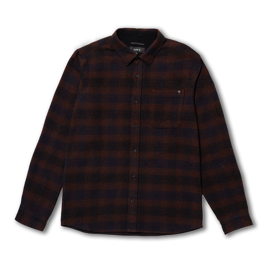 Crossroads Organic Cotton Flannel - Dark Brown