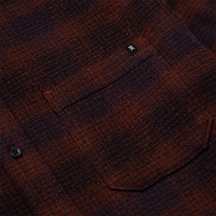 Crossroads Organic Cotton Flannel - Dark Brown - Image 8