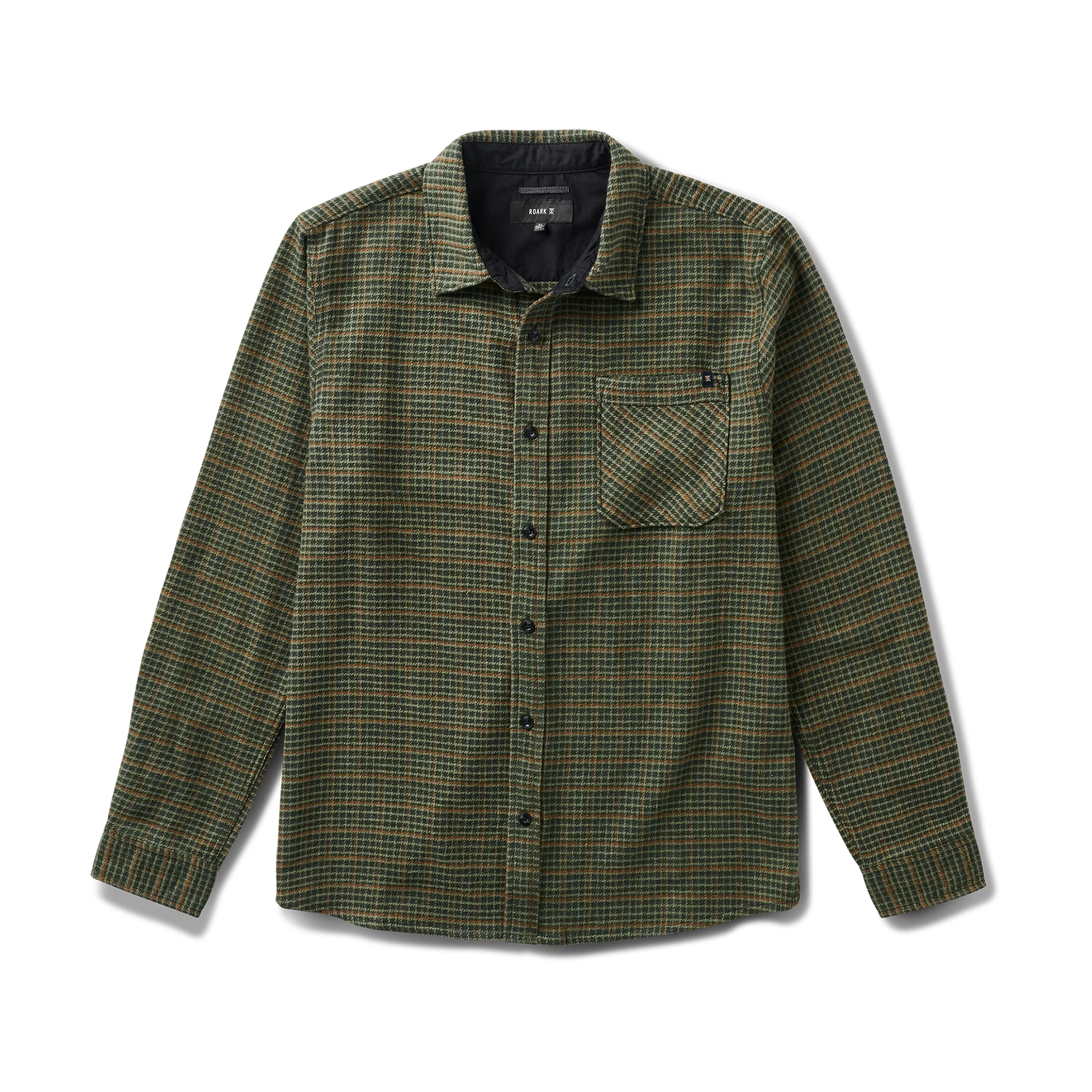 Crossroads Organic Cotton Flannel - Dark Forest