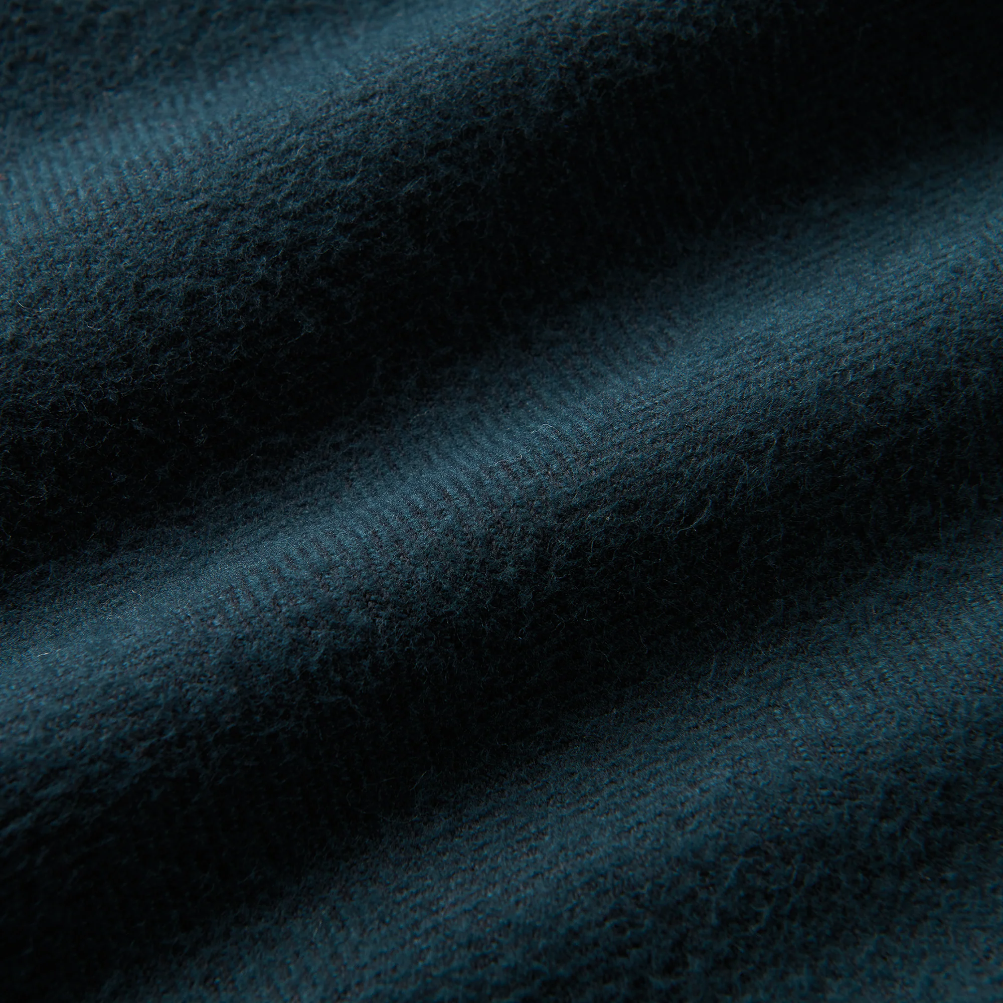 Crossroads Organic Cotton Flannel - Deep Navy Herringbone - Image 8