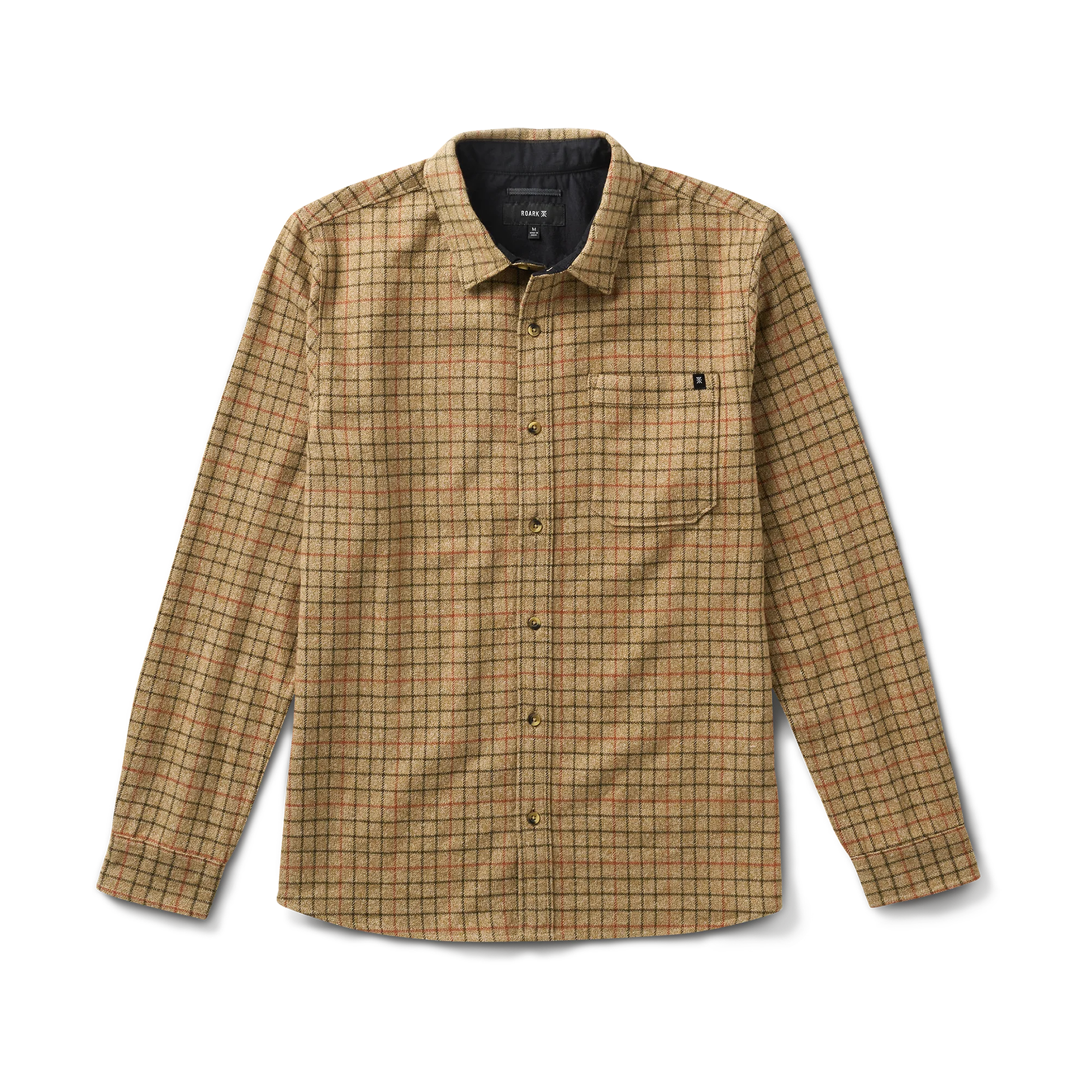 Crossroads Organic Cotton Flannel - Khaki