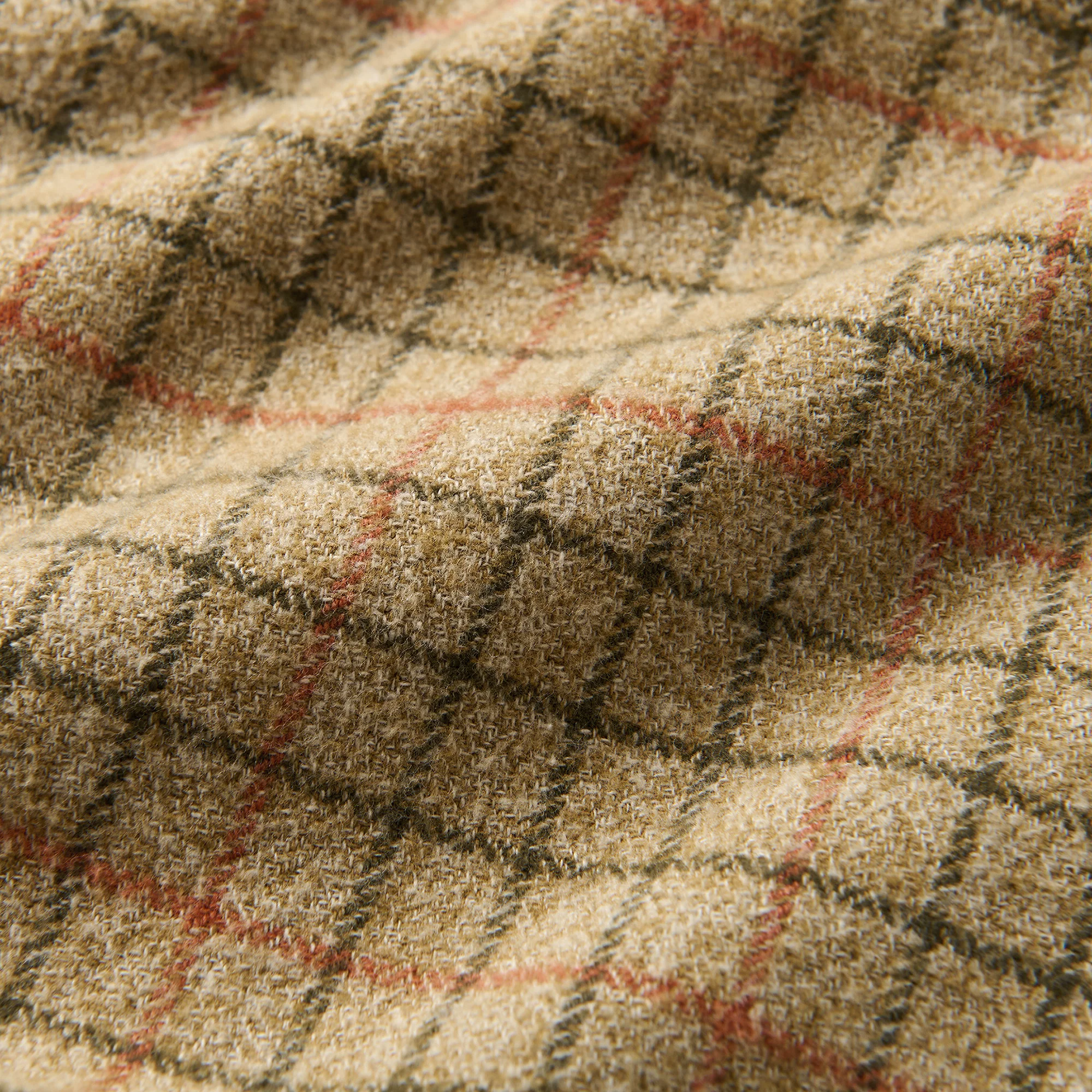 Crossroads Organic Cotton Flannel - Khaki - Image 7