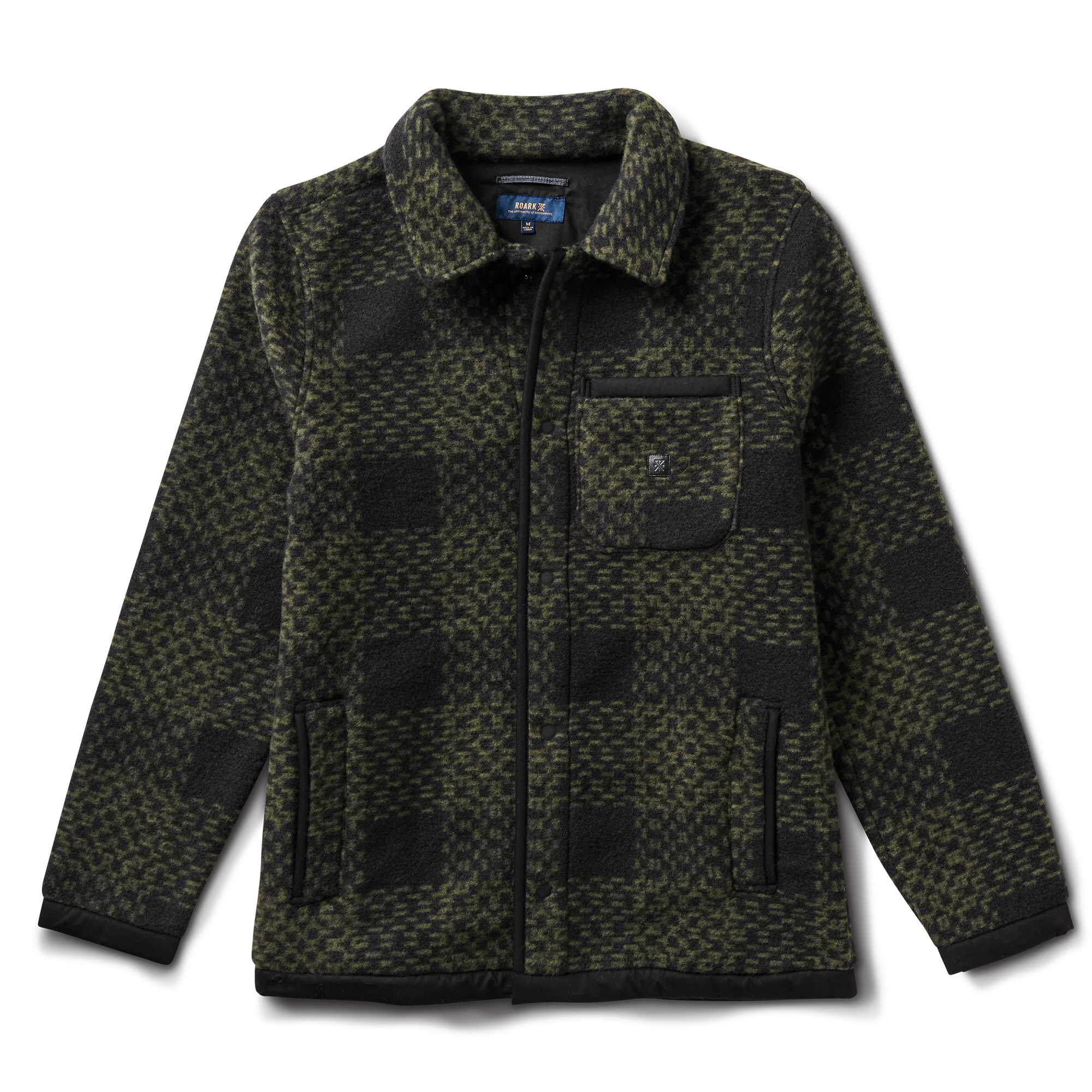 Ember Overshirt Jacket - Black