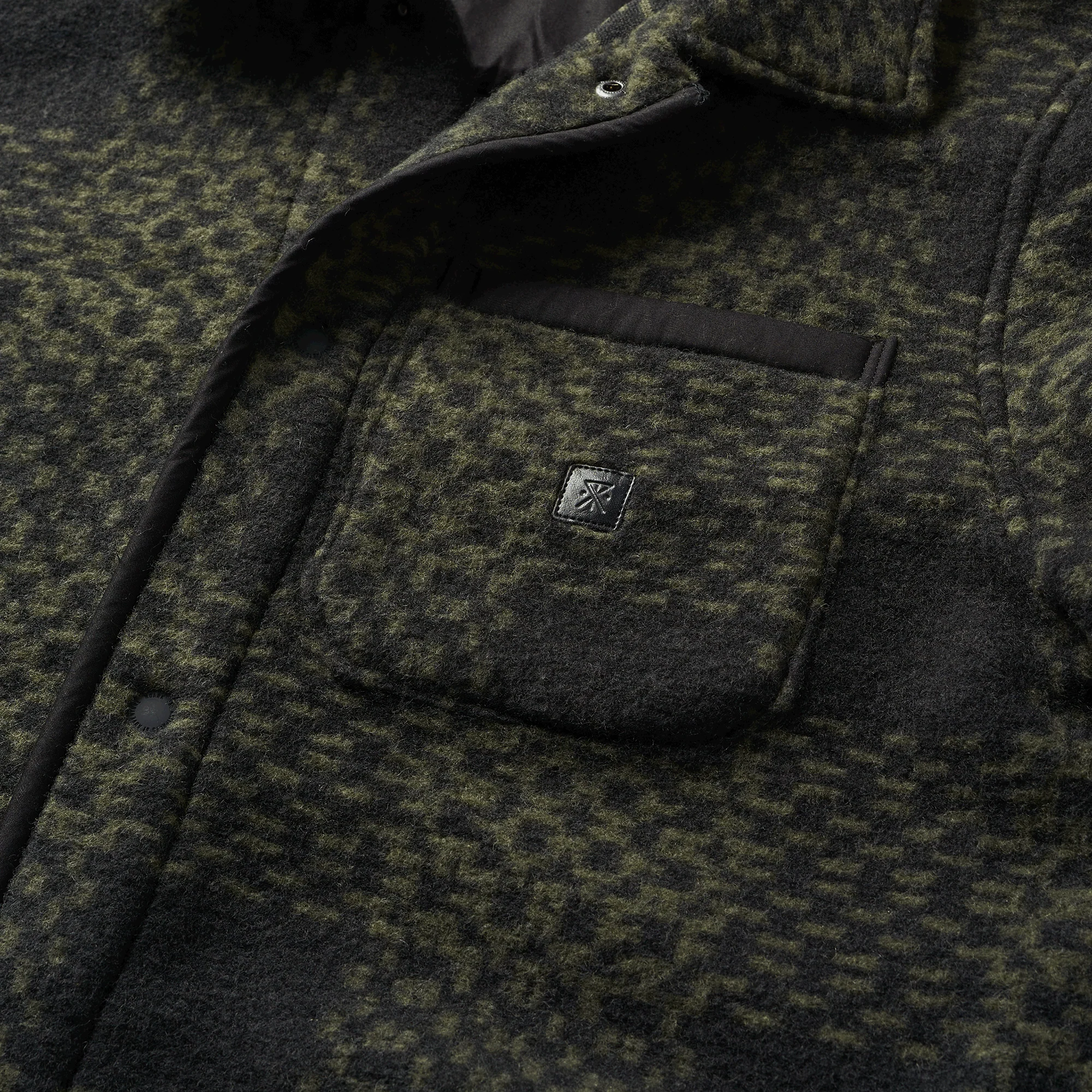 Ember Overshirt Jacket - Black - Image 12