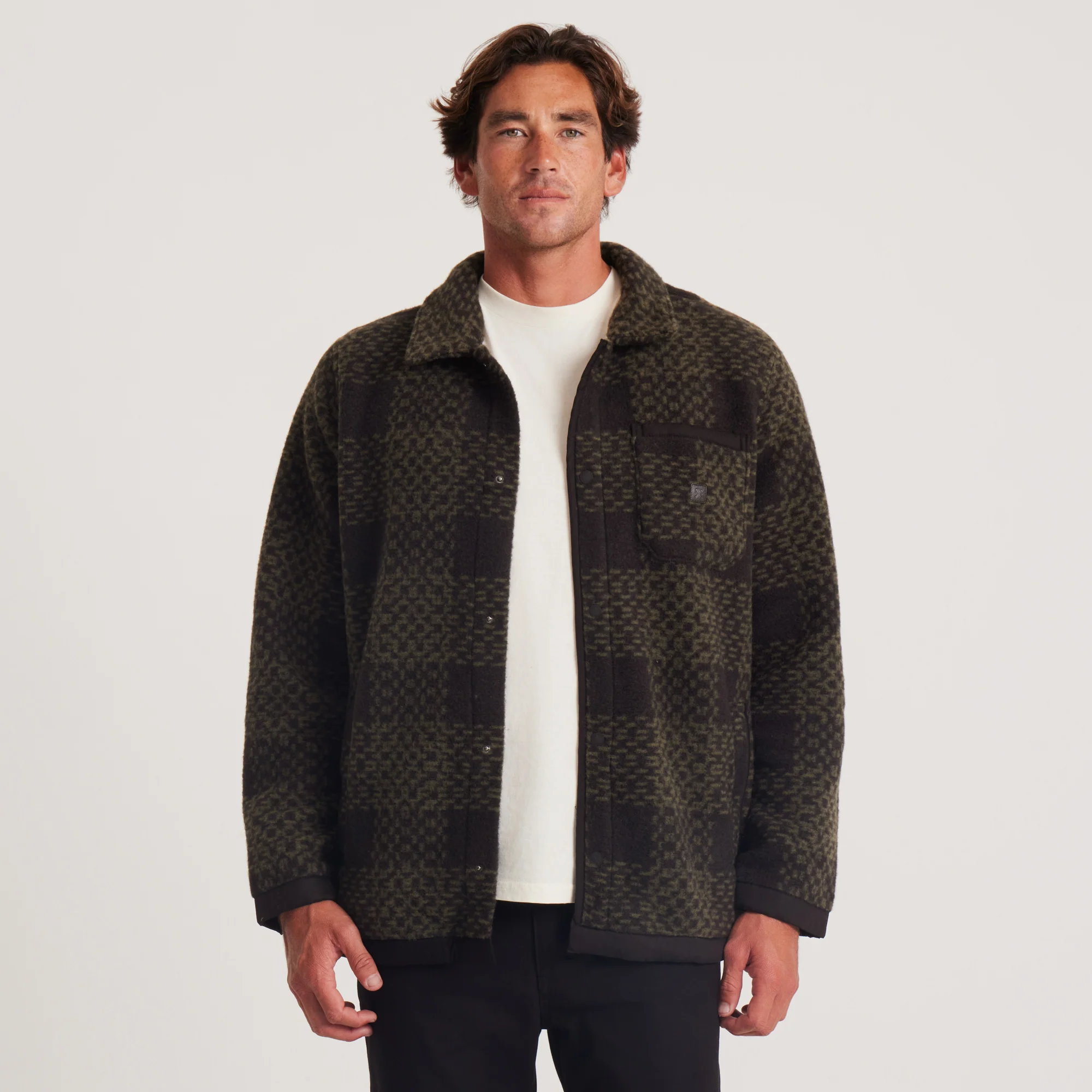 Ember Overshirt Jacket - Black - Image 2