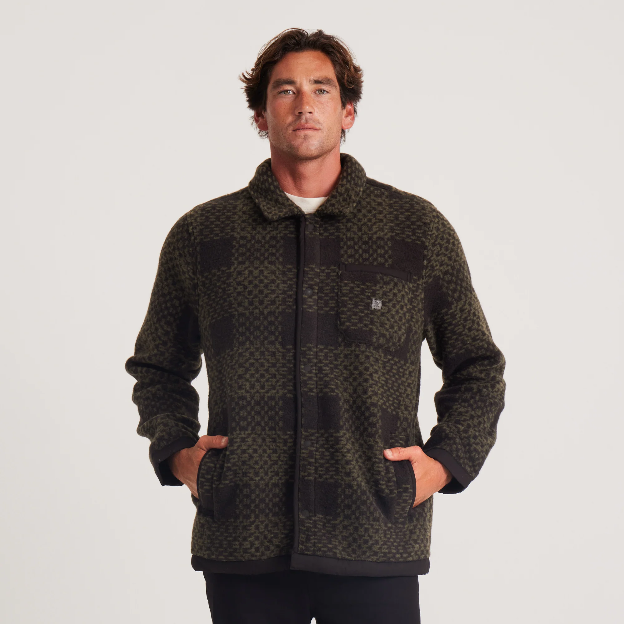 Ember Overshirt Jacket - Black - Image 3