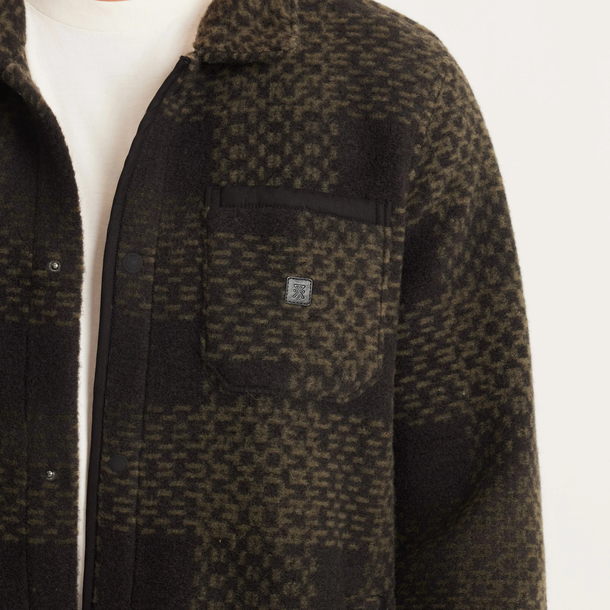Ember Overshirt Jacket - Black - Image 6